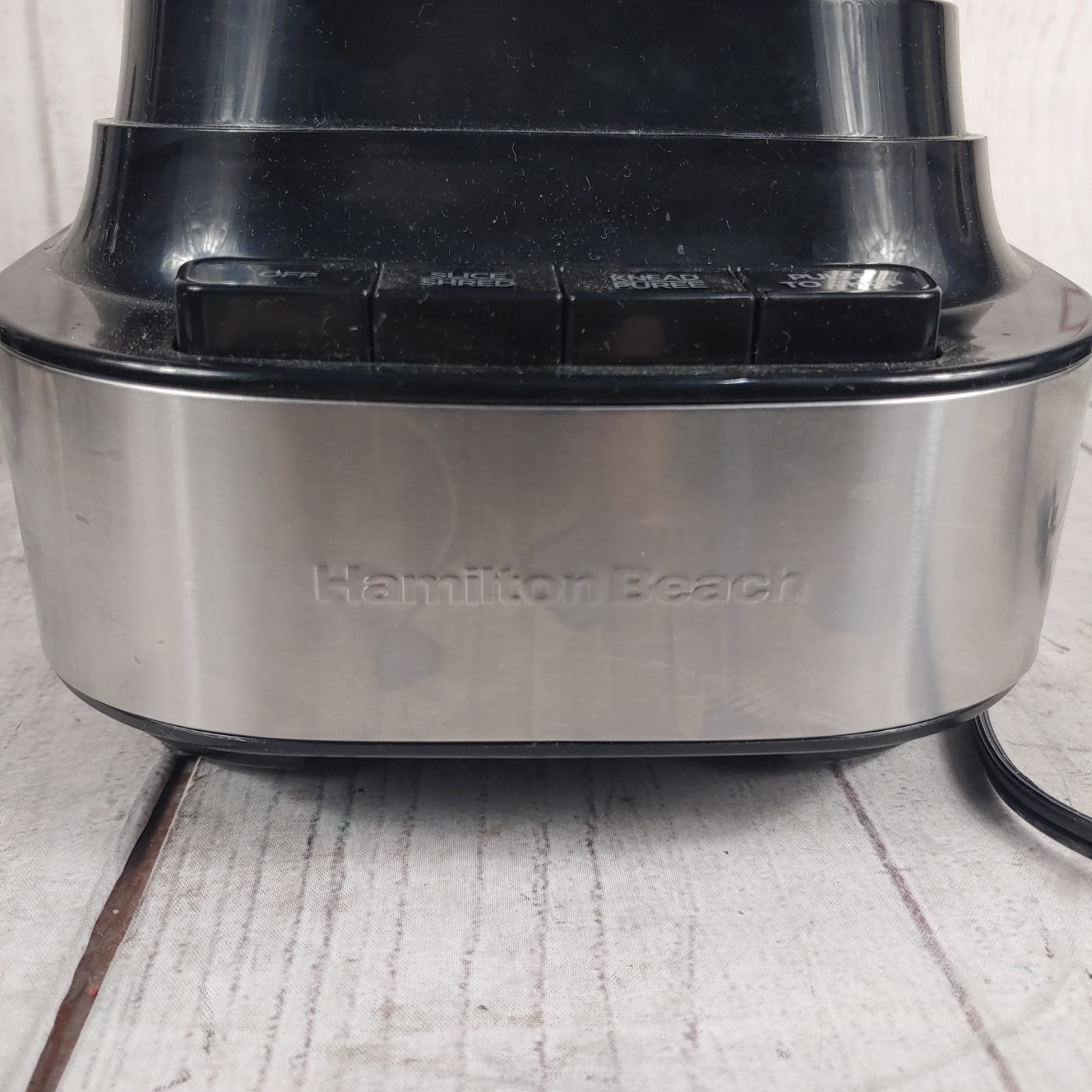 Hamilton Beach Stack & Snap FOOD PROCESSOR 70822FG, Stainless 500W 12 Cup TESTED