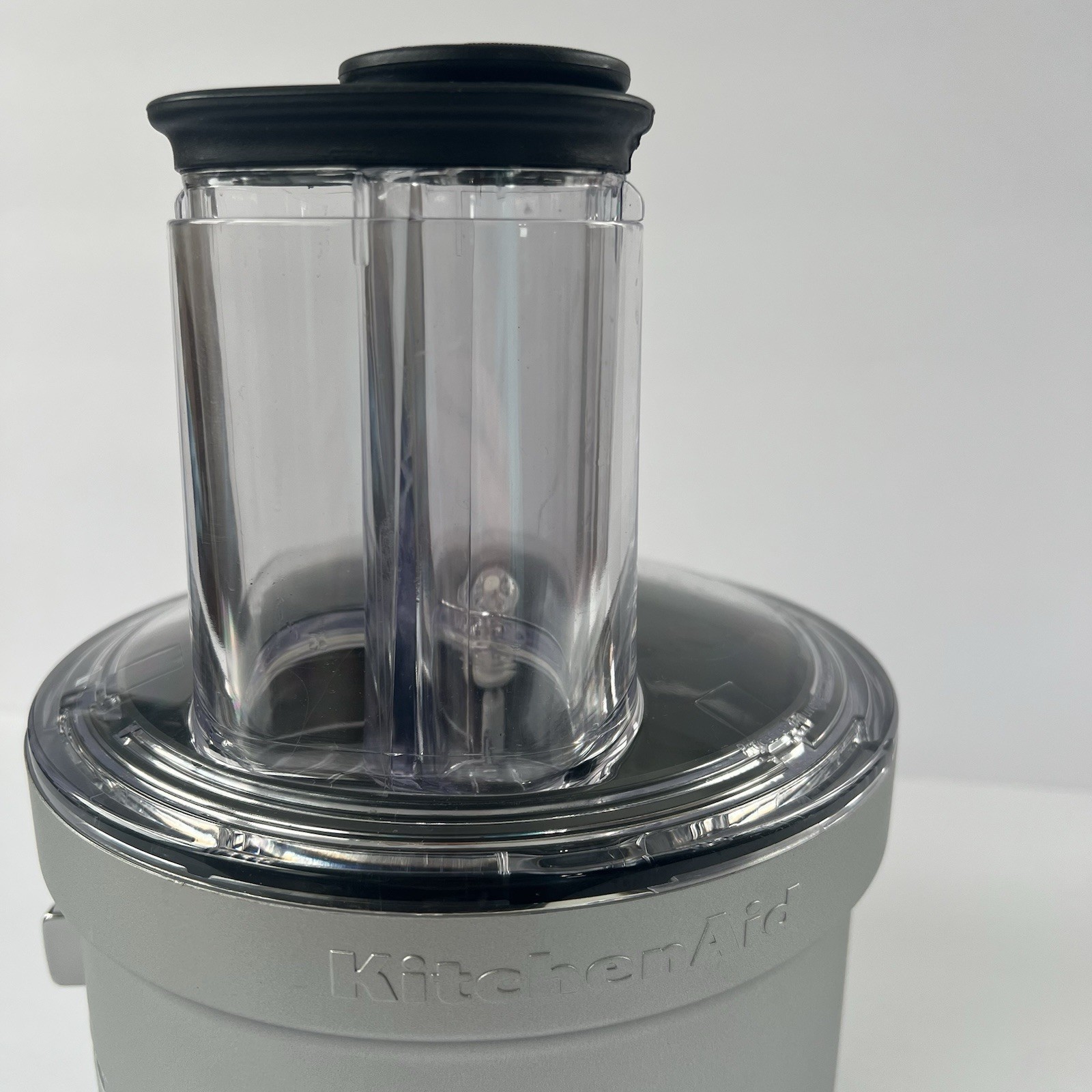 TESTED KitchenAid KSM2FPA Processor Gray Attachment 4 Stand Mixer NO Blades