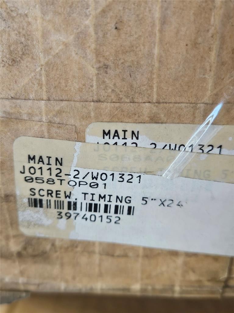 NEW TIMING SCREW FEED SCREW DRIVE REPLACEMENT PART 101122 W 0 1321 5″X24″ J0112