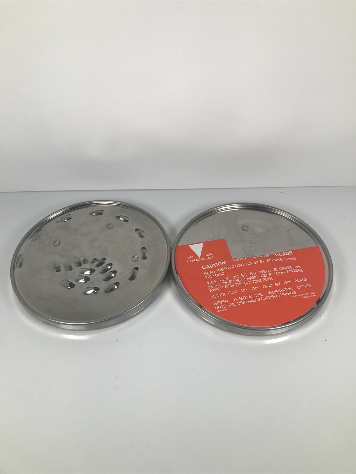 Cuisinart DLC-8 DLC-10 Food Processor 2 Discs 844TX 837TX Replacement Attachment