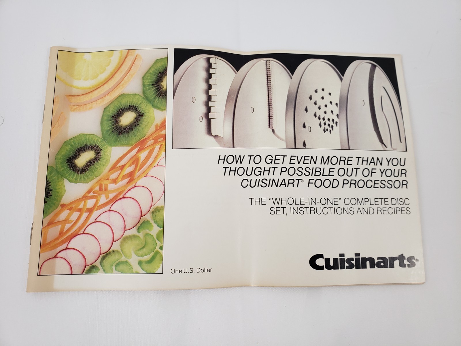 Cuisinart DLC-883 Food Processor Custom Disc Set Three For DLC-8/10 Series Japan