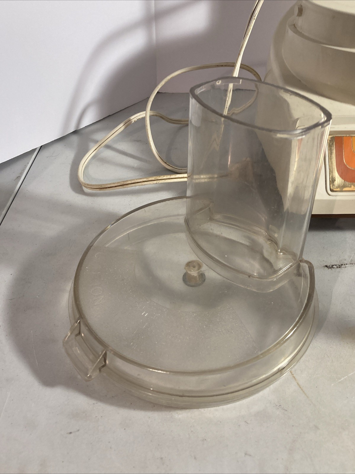Vintage Food Processor by Waring. Model FP510. Blade 805. Tested