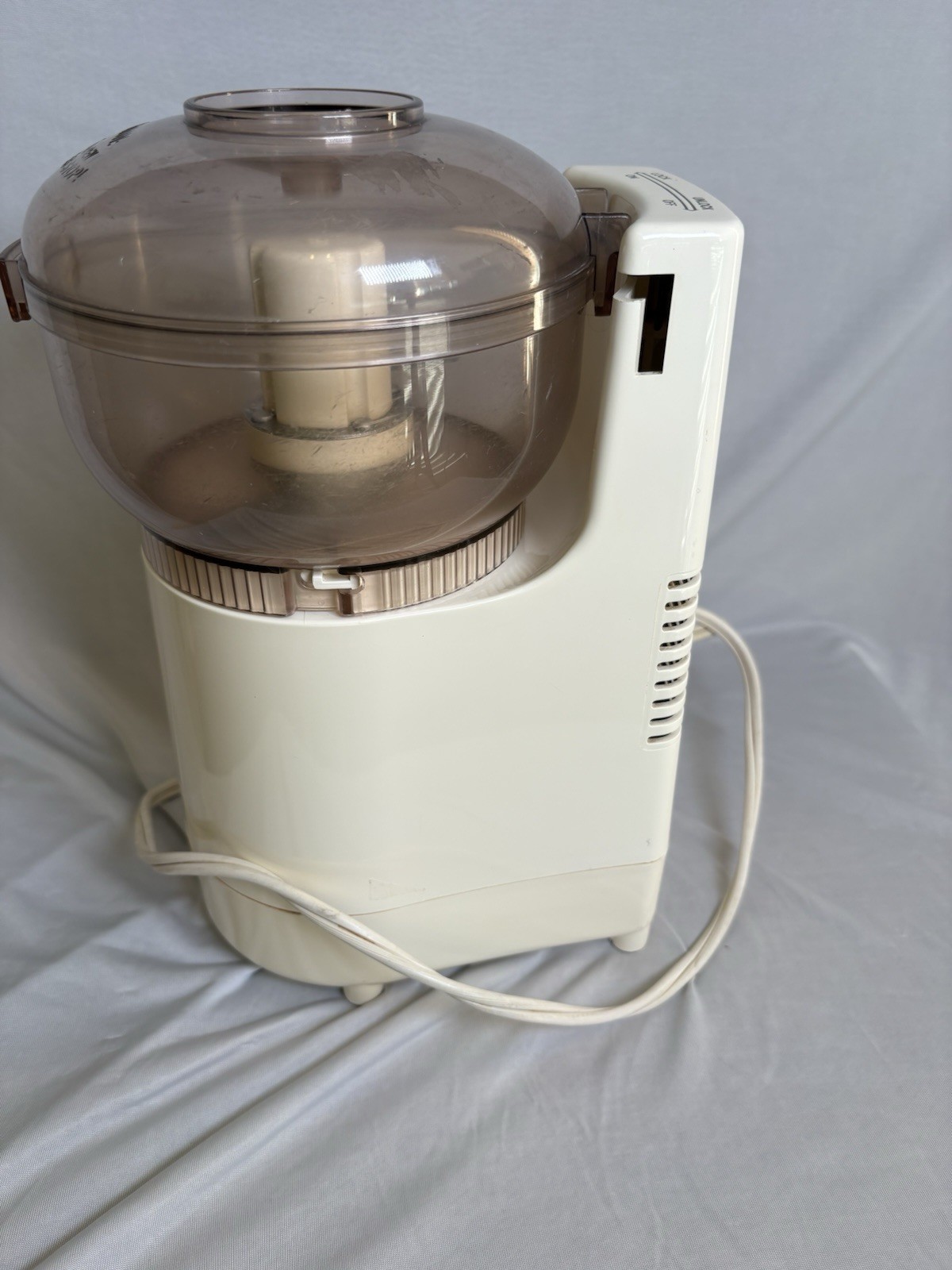 Sunbeam Oskar Food Processor One Cup 14081 Tested Works VTG Blend, Chop, Grind