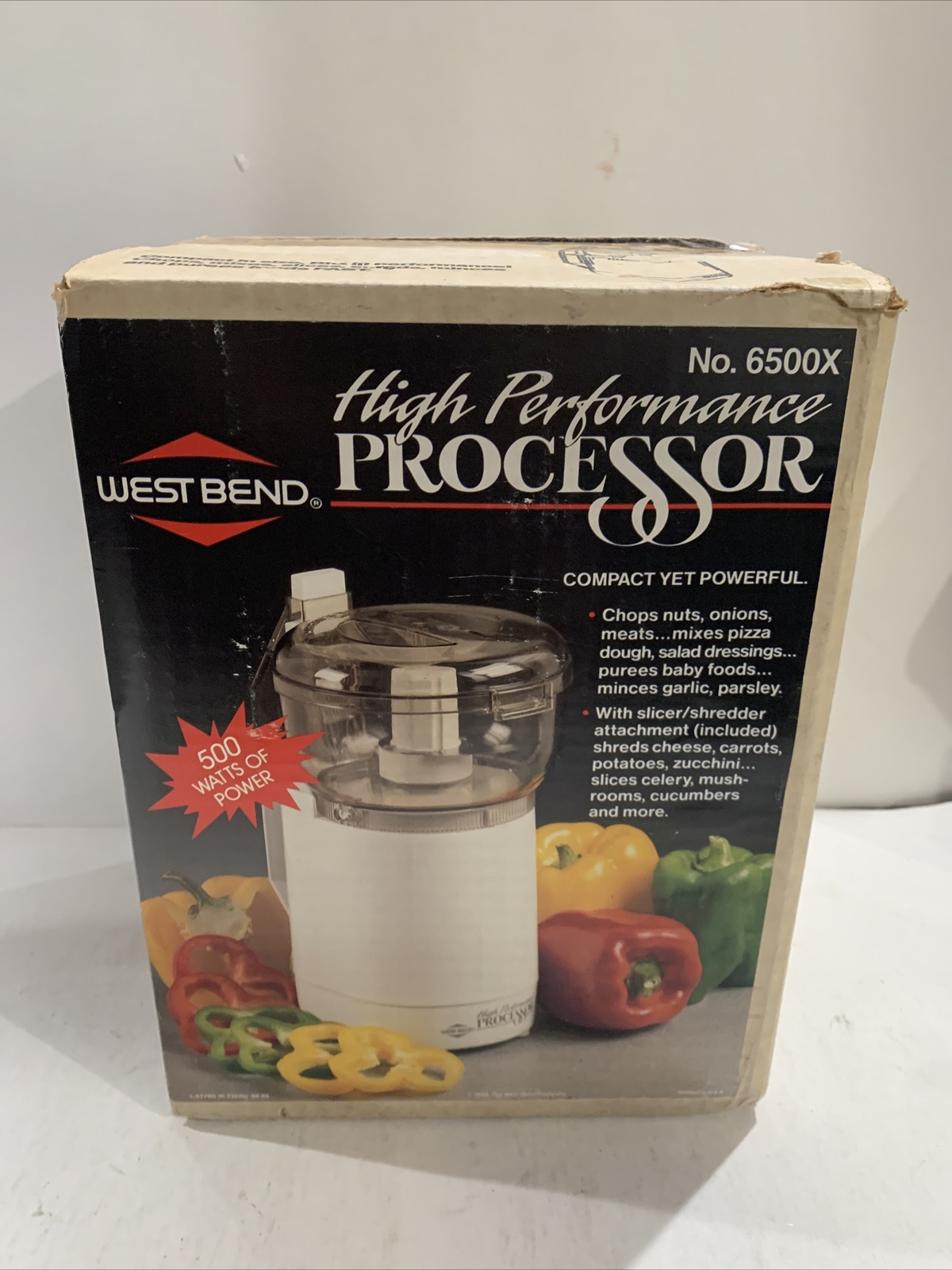 Vintage West Bend High Performance Processor 6500X *Brand New