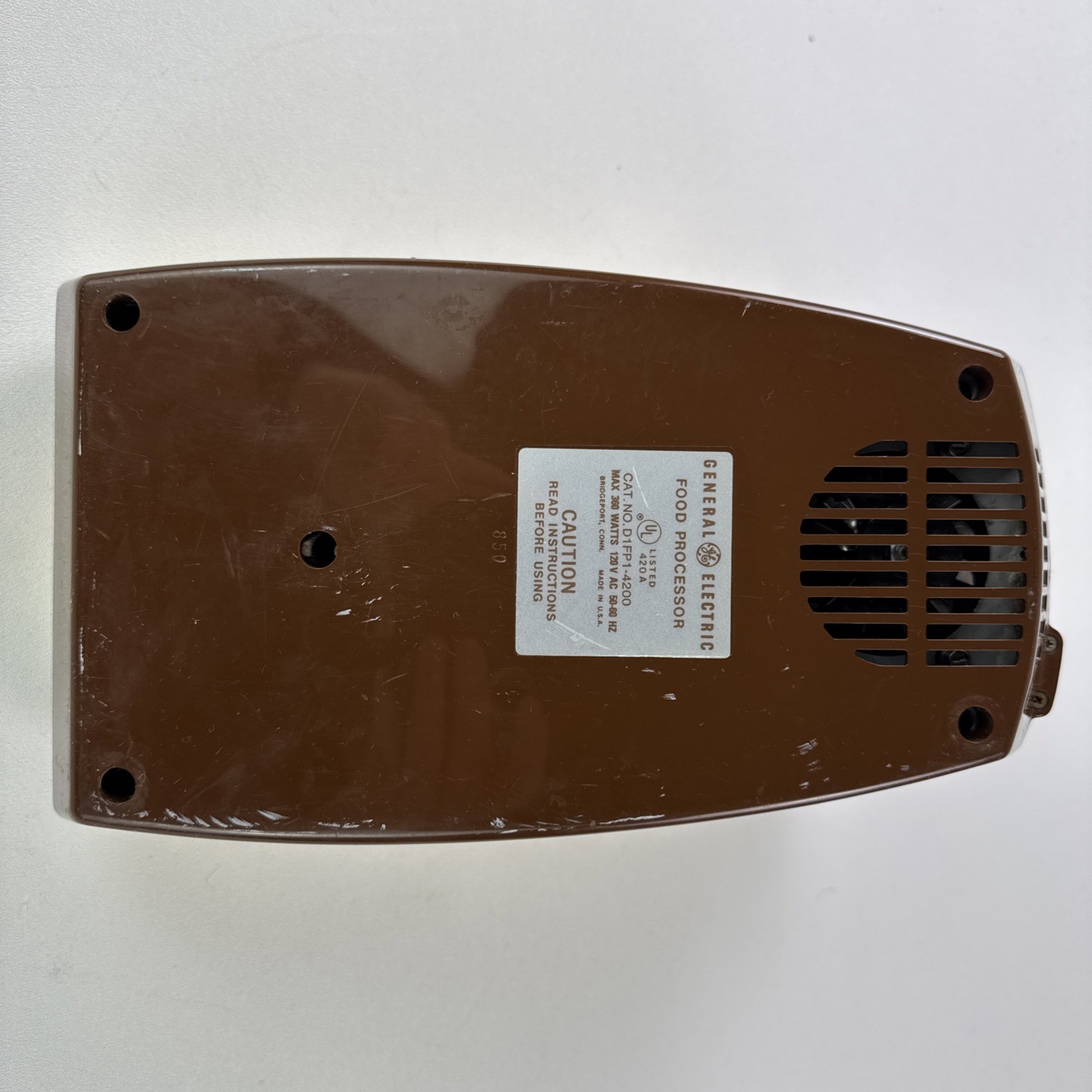 Vintage General Electric Food Processor D1FP1-4200 Replacement Motor Part – Base