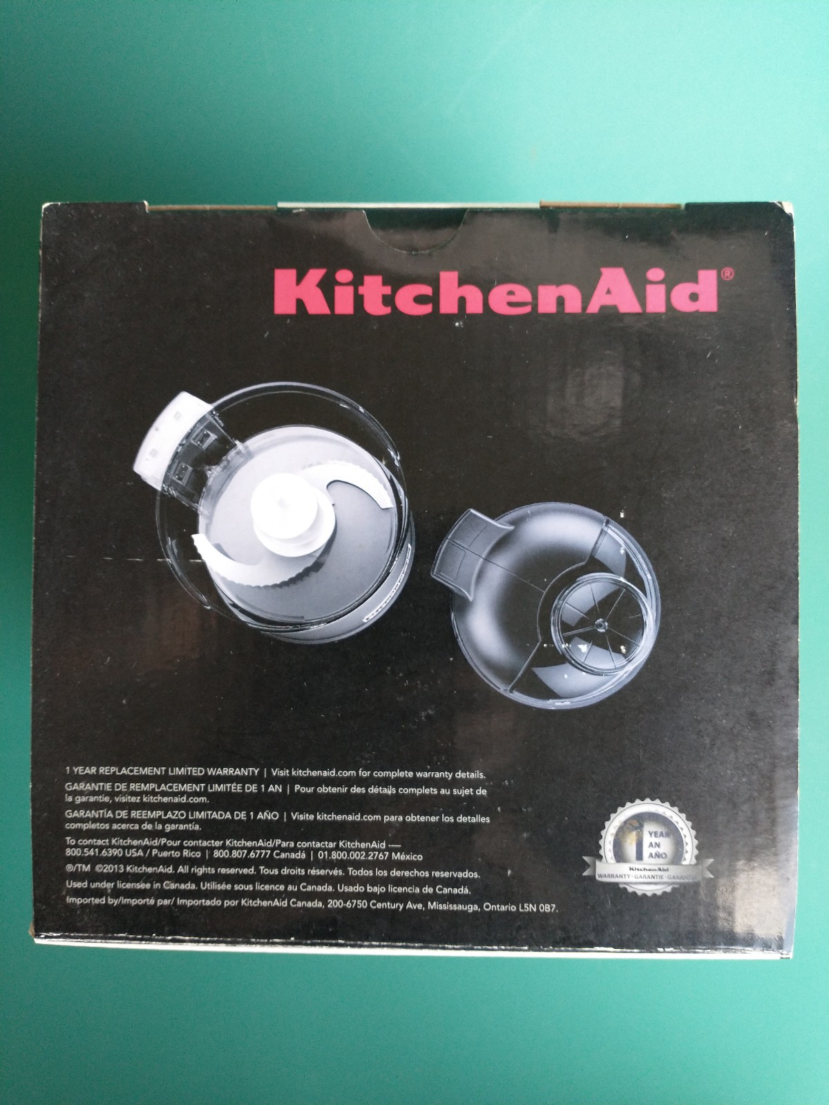 KitchenAid KFC3511QG 3.5 Cups 2-Speed Food Chopper – Liquid Graphite – NEW