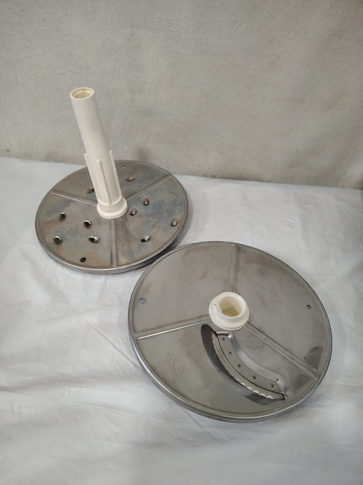 Robot Coupe RC 3500 Food Processor with 4 Blades Tested Works Complete **Read***