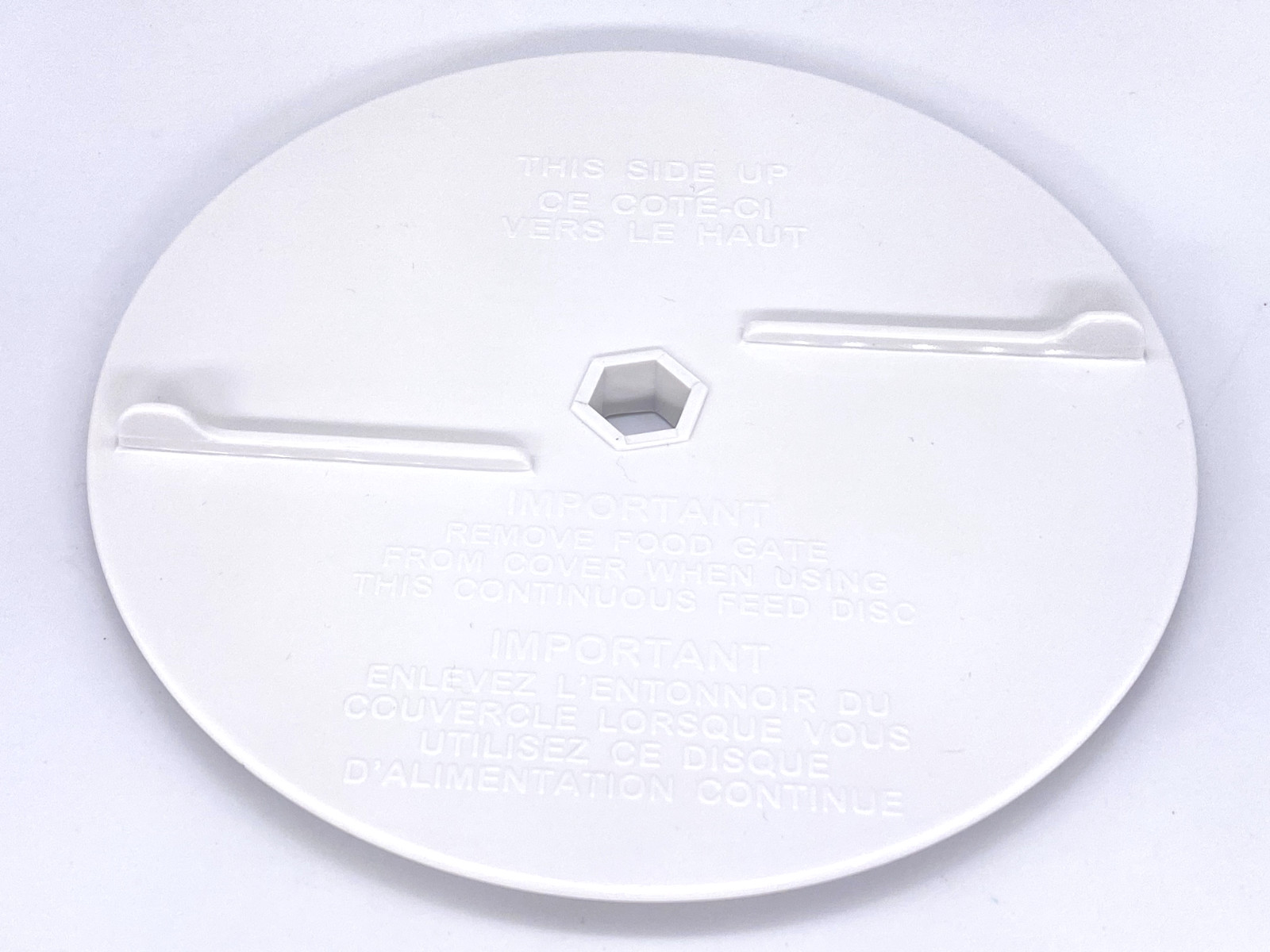 OEM GE BLOCKER DISC Replacement Part 106622F 4 Speed Food Processor