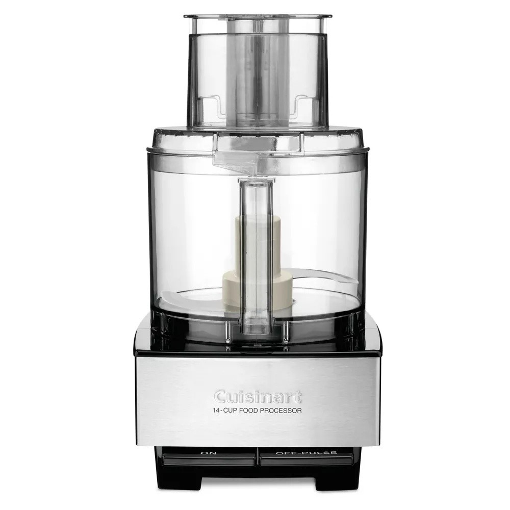 Cuisinart 14 Cup Food Processor Custom 14-Cup Brushed DFP-14BCNY Slicing