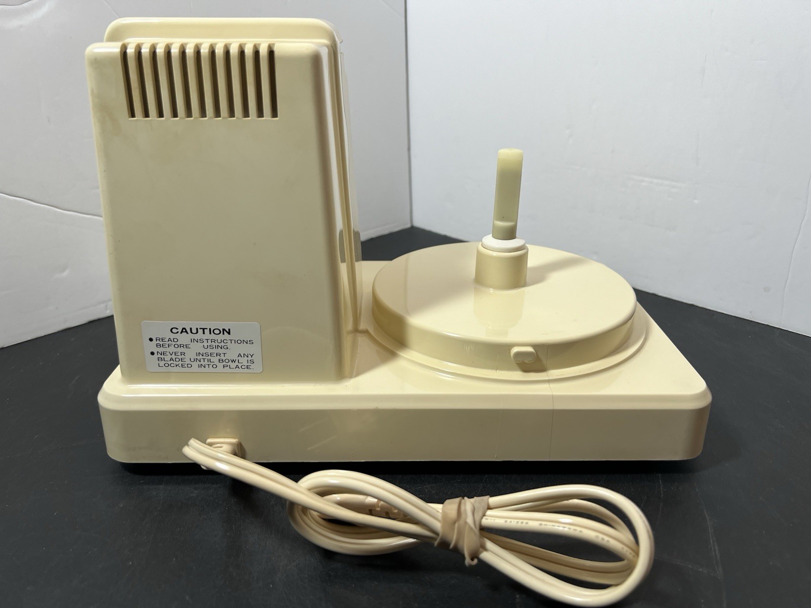 Vintage Toshiba Food Processor TFP-800 Motor Base Only | No Extras[Tested/Works]