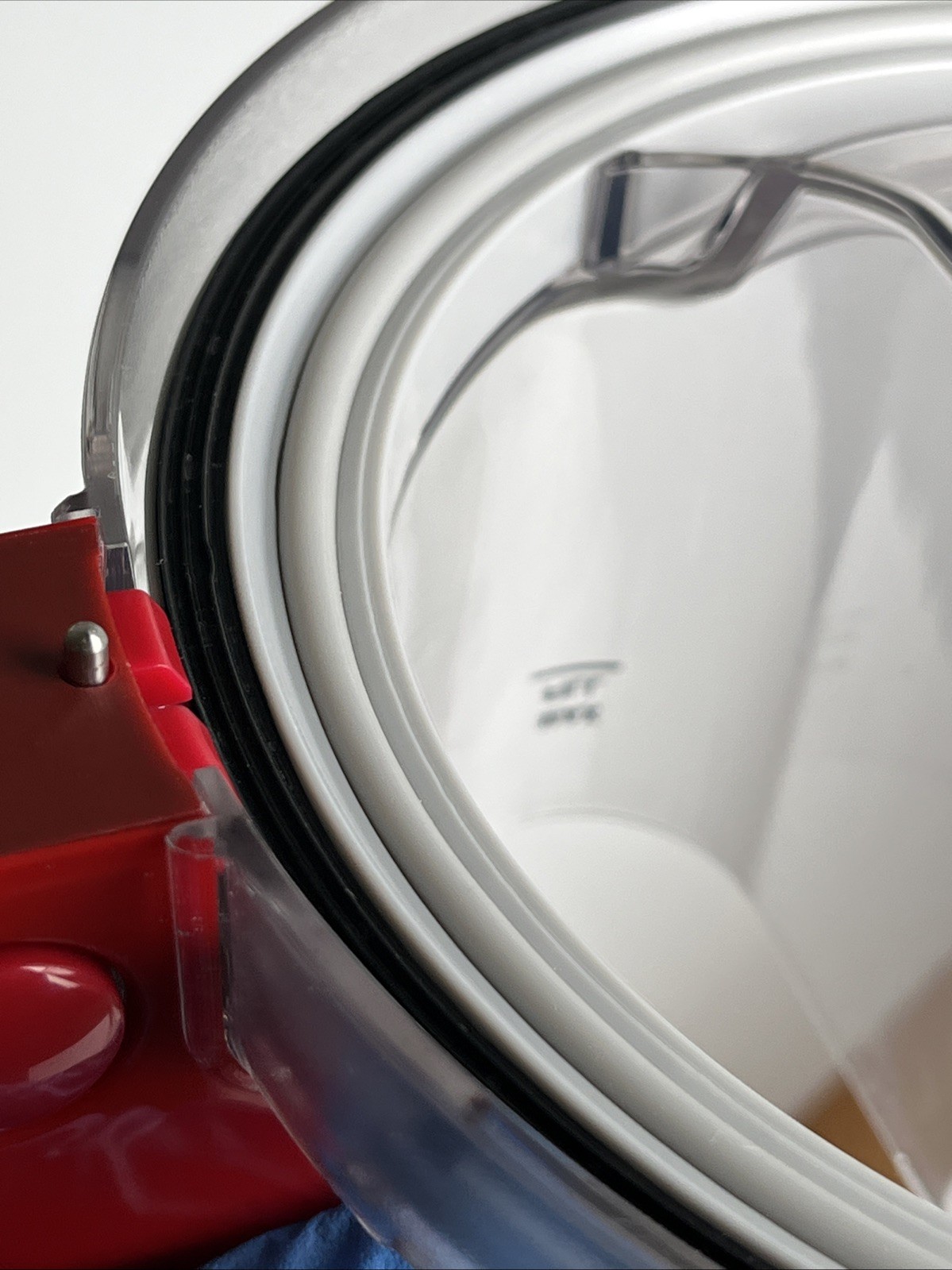 Cuisinart Elite Food Processor Work Bowl Lid Only FP-12WBCT Red Replacement Part