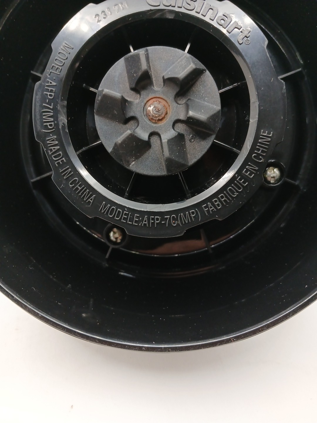 Cuisinart Food Processor Black Base AFP-7C(MP) Replacement Part Only