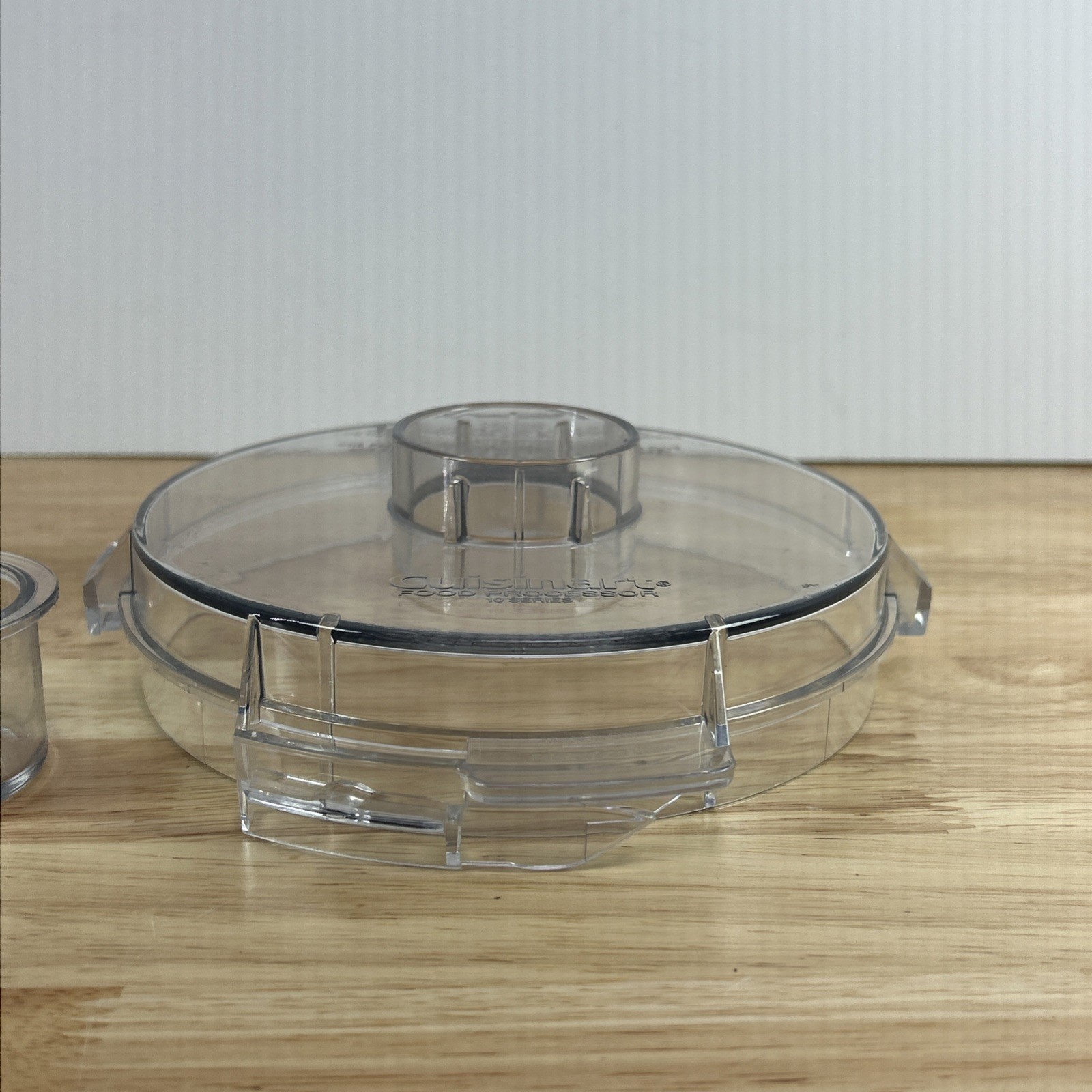 Cuisinart Pro Classic Food Pro DLC-10S TX China Part Flat Lid & Cap DLC-116GTXT1