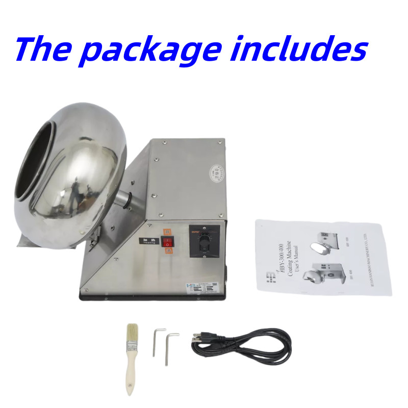 110V Commercial Small Sugar Candy Coating Machine roller Chocolate Ball Maker