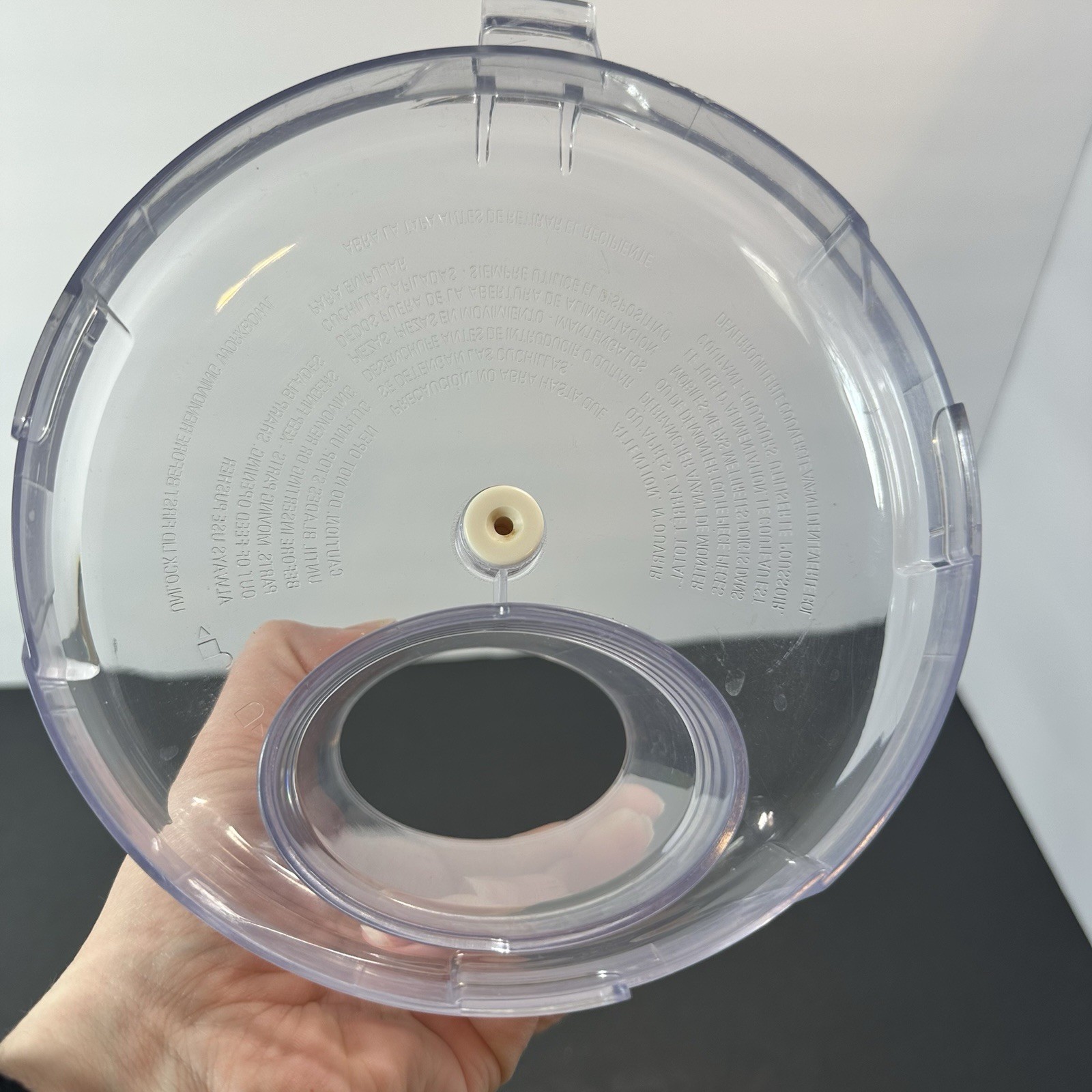 Black & Decker Food Processor Bowl Cover Top Lid OnlyFor FP1600B FP1700B FP1800B