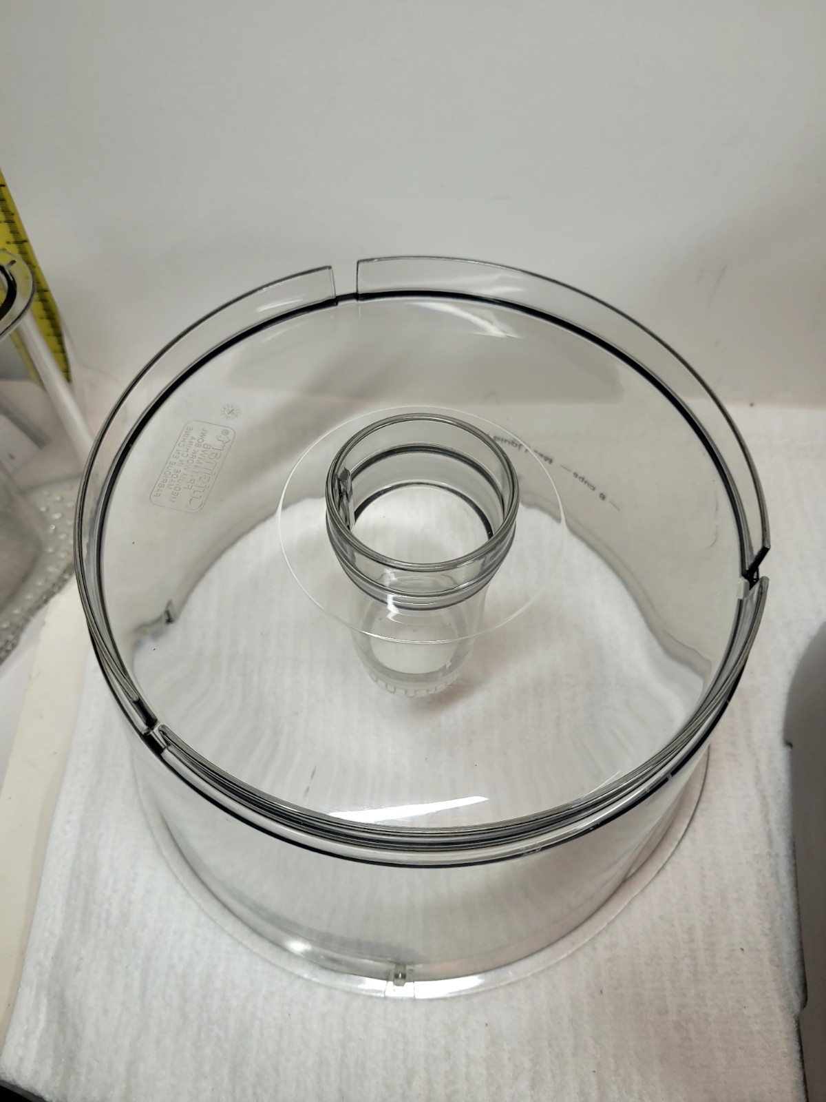 Cuisinart FP-14DC 14 Cup Elite Food Processor w/ Attachments – Silver Tested EUC