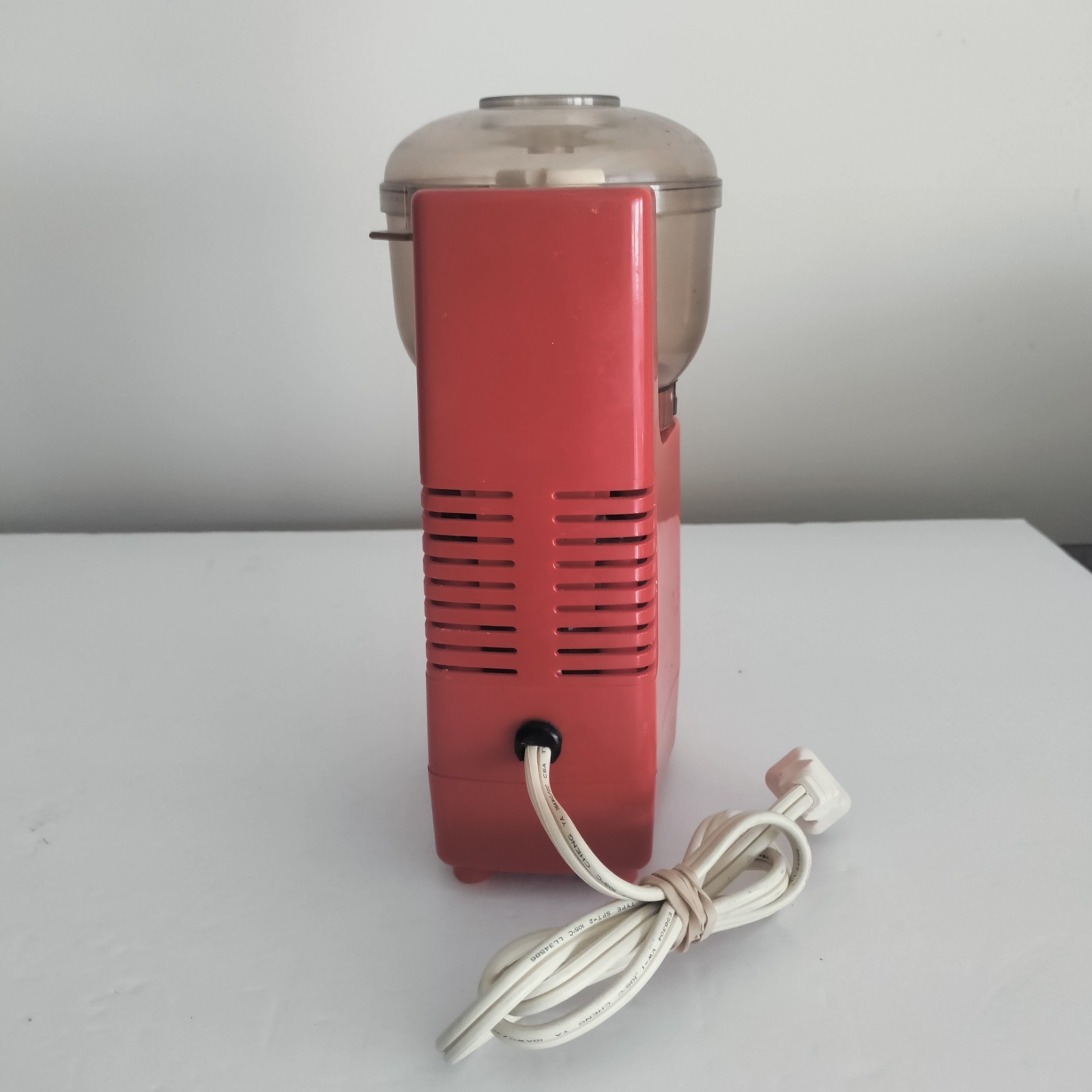 Sunbeam Oskar Jr Chopper Plus Mini Grinder Food Processor Red 14137 Tested Works