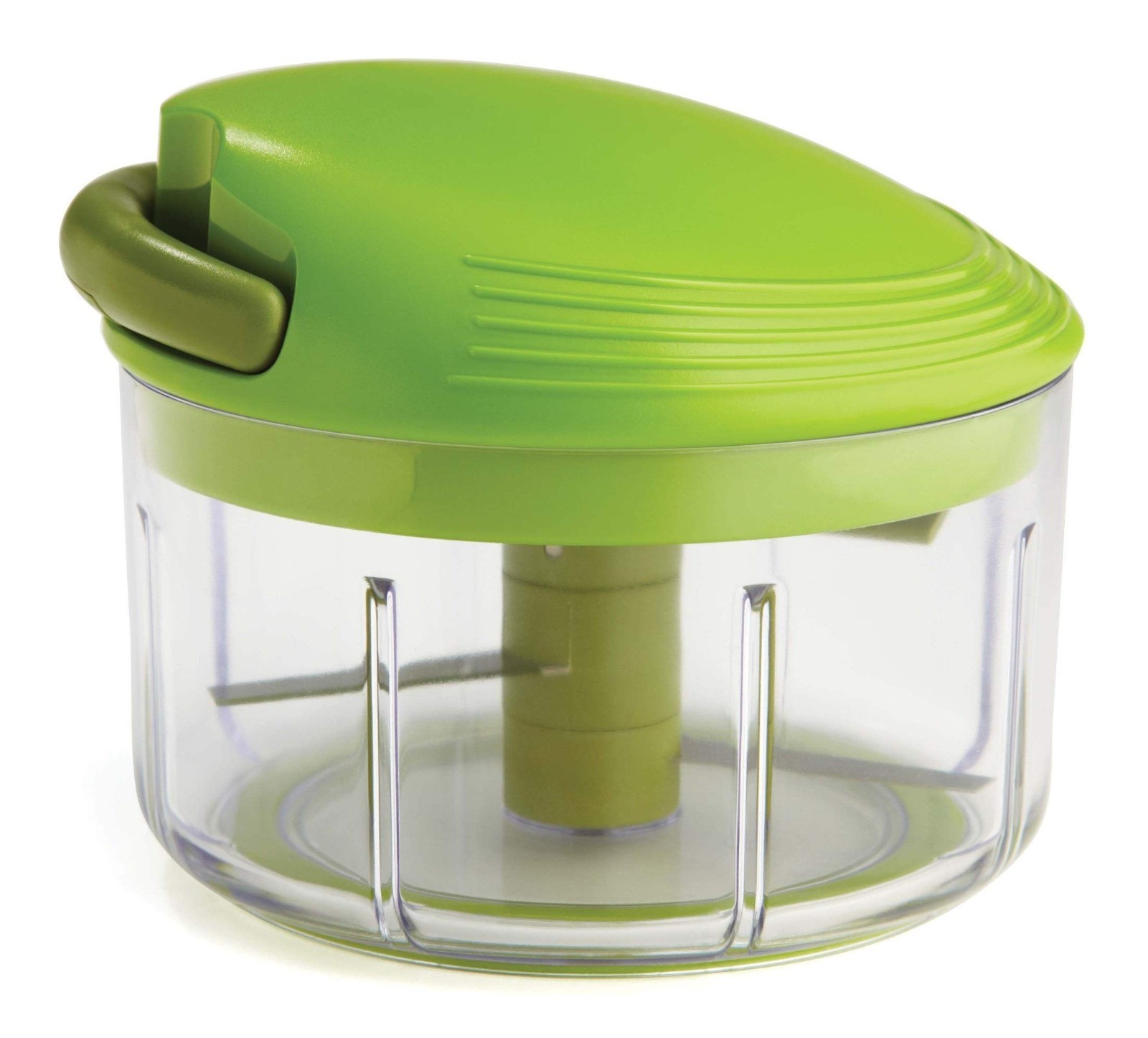 Manual Food Processor – 2-Cup Pull Chop Chopper with Cord Mechanism, Green