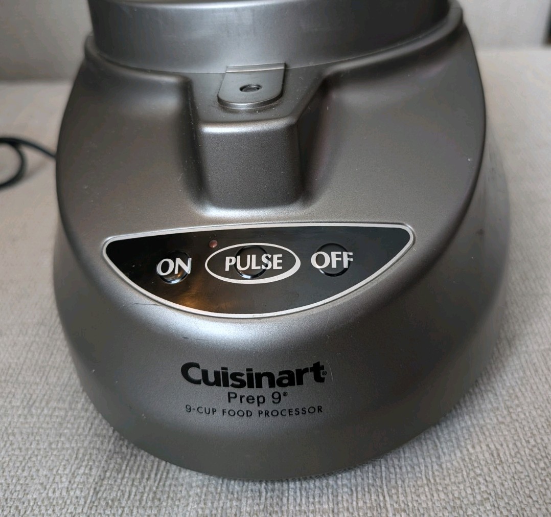 Cuisinart Prep 9 Motor Base CFP-9GMPC – Gunmetal – Tested & Working