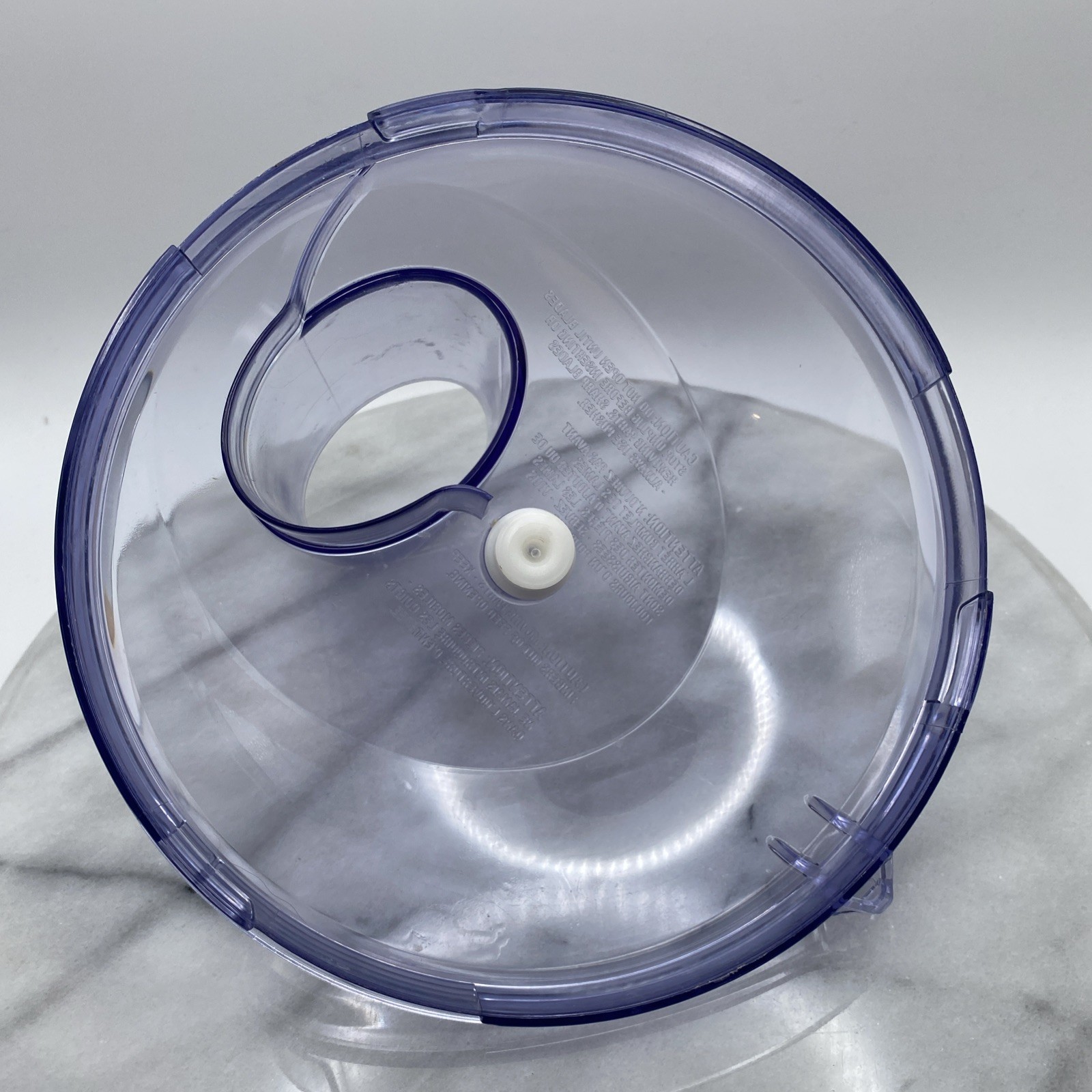 Hamilton Beach Food Processor 70550 FP09 Replacement Plastic Locking Lid Clear