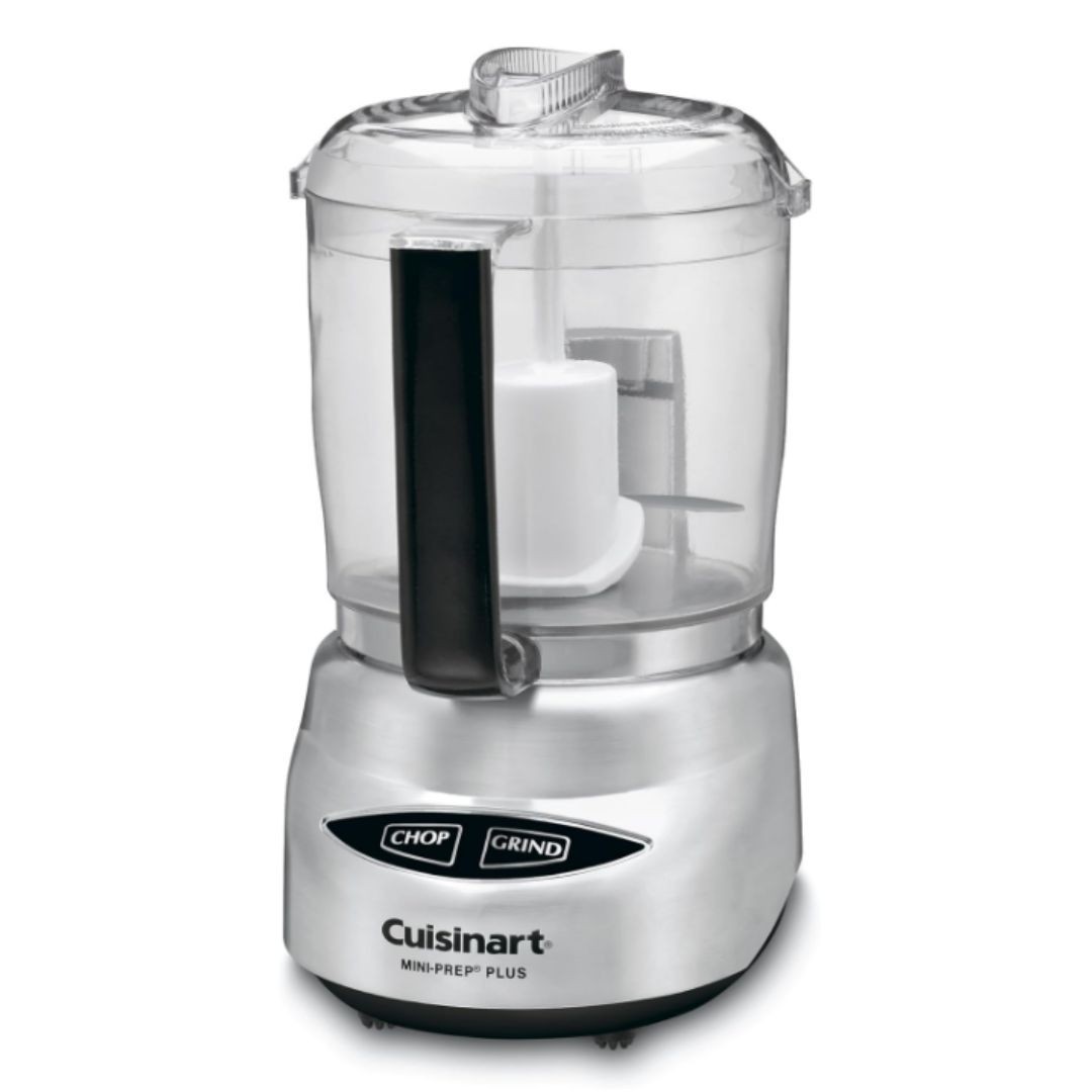 Cuisinart Mini Prep Plus Food Processor, 4 Cup, Brushed Stainless (Shiny) New