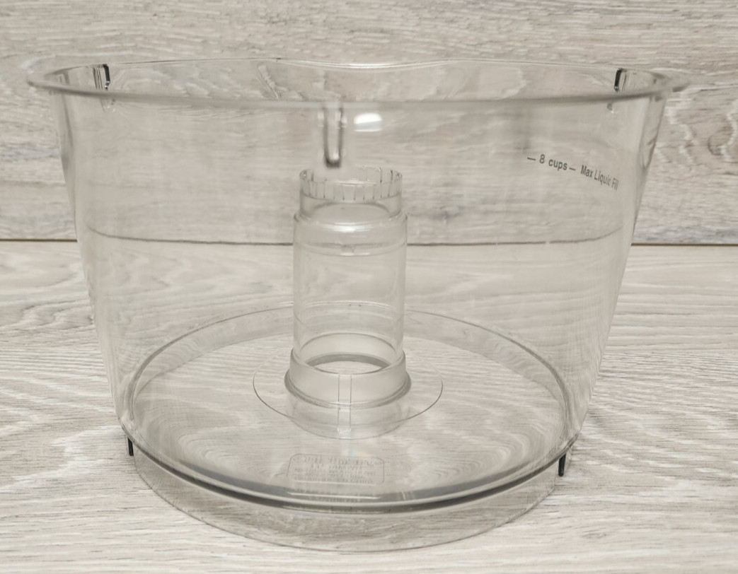 Cuisinart Food Processor FP-14MWB Replacement 8 Cup Medium Work Bowl ONLY