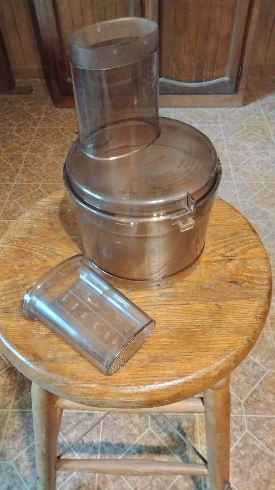 Regal La Machine 1 Food Processor Lid & Bowl & Pusher Model V813