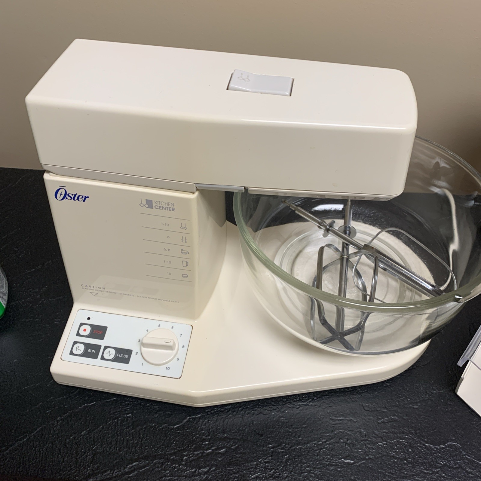 Oster Designer Kitchen Center Mixer Doughmaker Food Processor Has Parts Working!