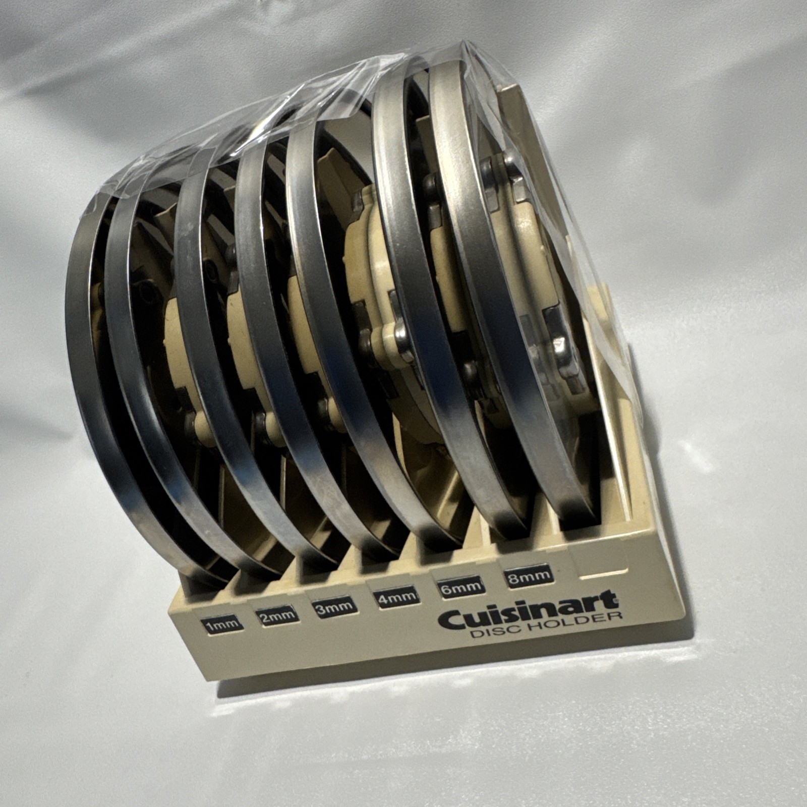 Cuisinart Food Processor Disc Holder DLC-077 with 7 Disc Blades