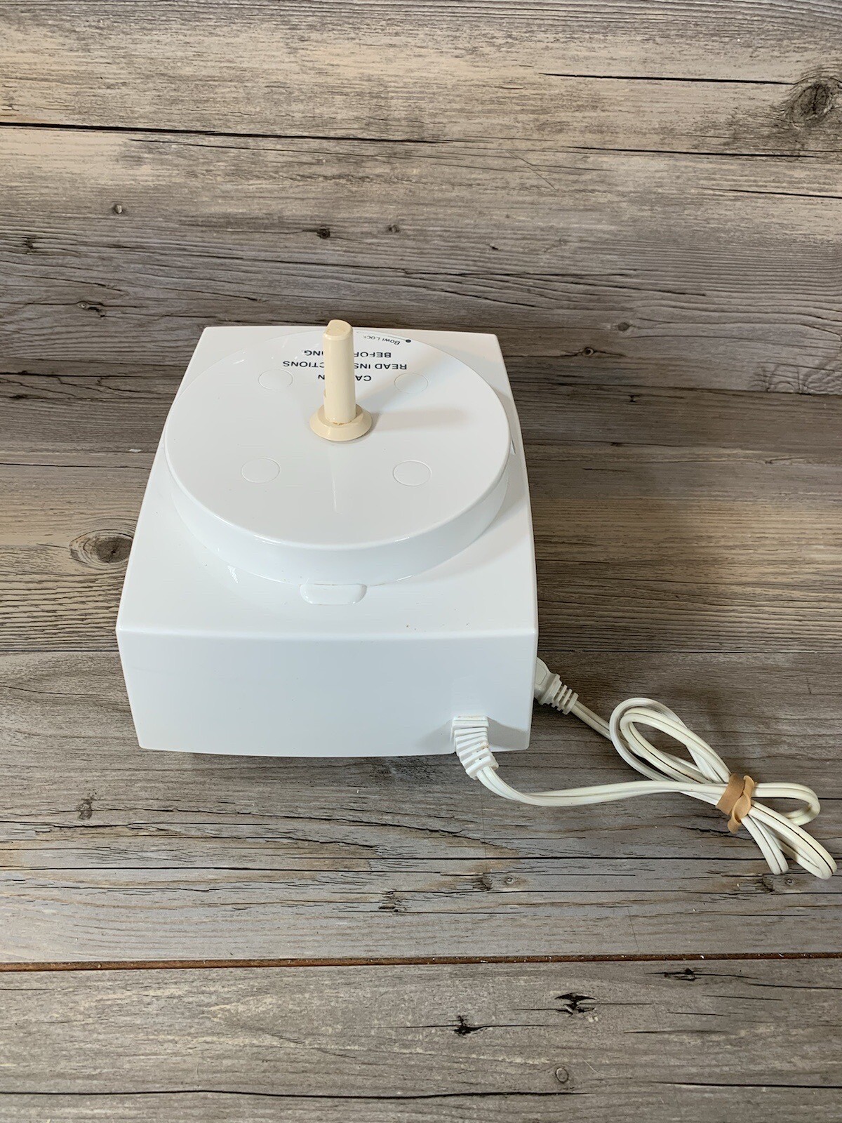 Cuisinart Replacement Motor Base Only KFP-7TM White 7 Cup Food Processor WORKS