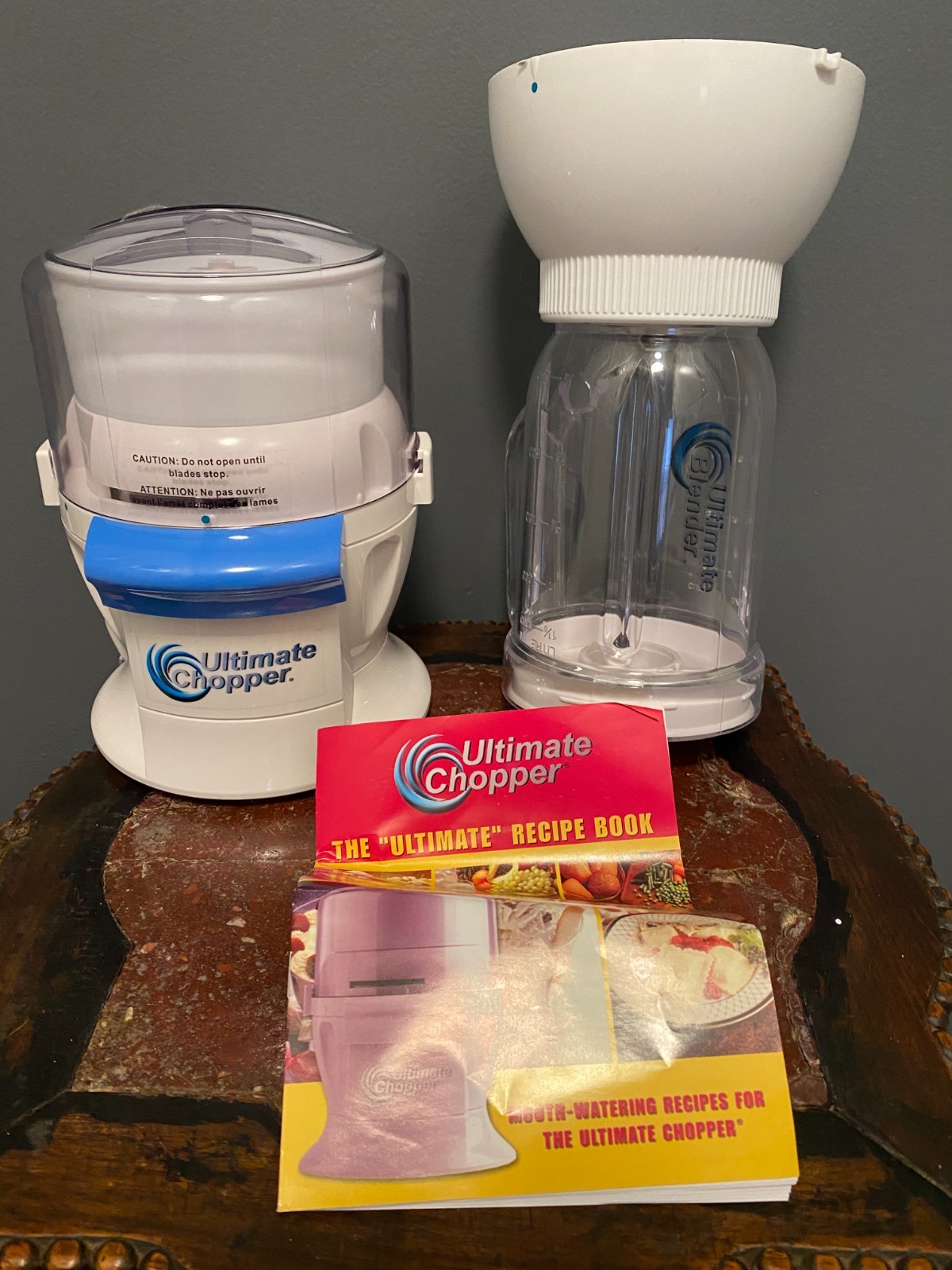 Ultimate Chopper CH-1 Food Processor with Blender Attachment – Open Box