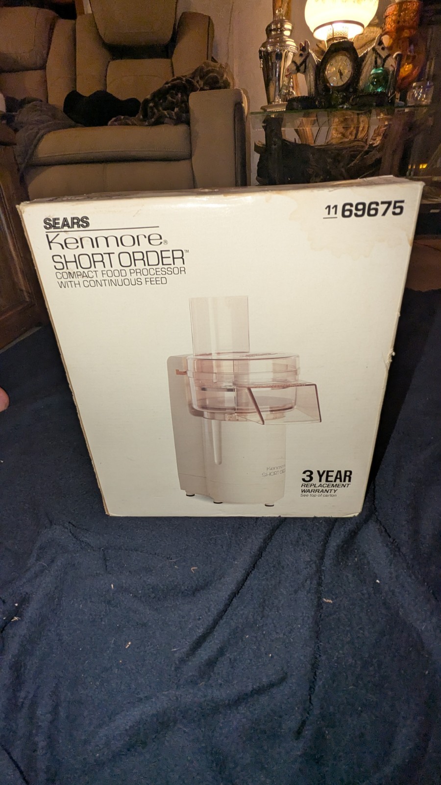 VINTAGE KENMORE SEARS Electric Short Order Food Processor White 69675 New In Box
