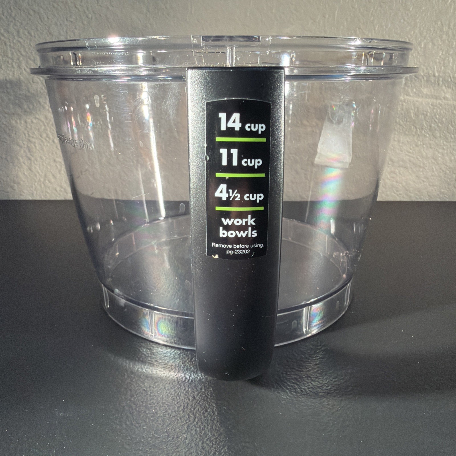 FP-14BKWBT Large Food Processor Work Bowl Used Replacement for Cuisinart FP-14DC