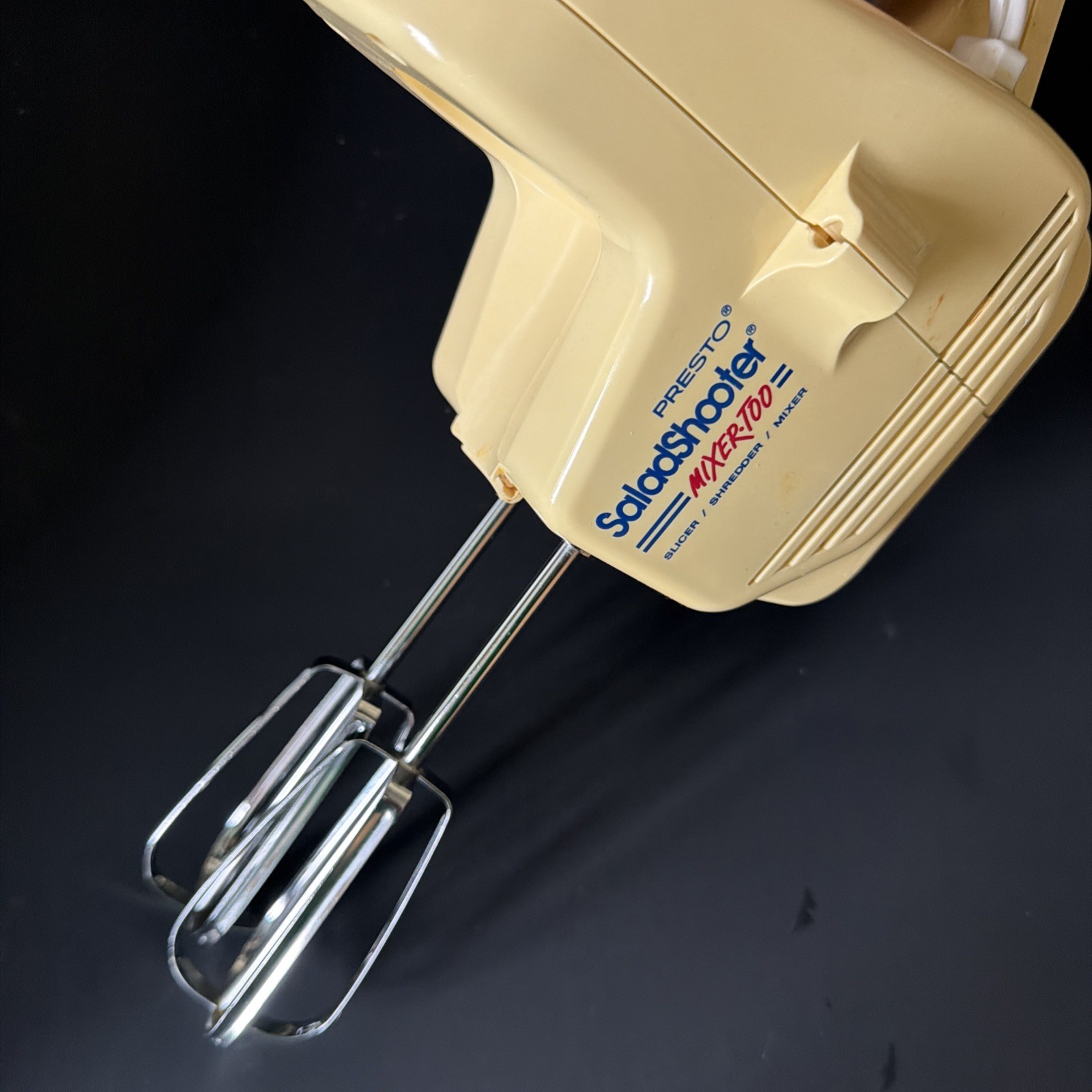 Presto Salad Shooter & Mixer Too 02980 Electric Slicer Shredder & Mixer Working