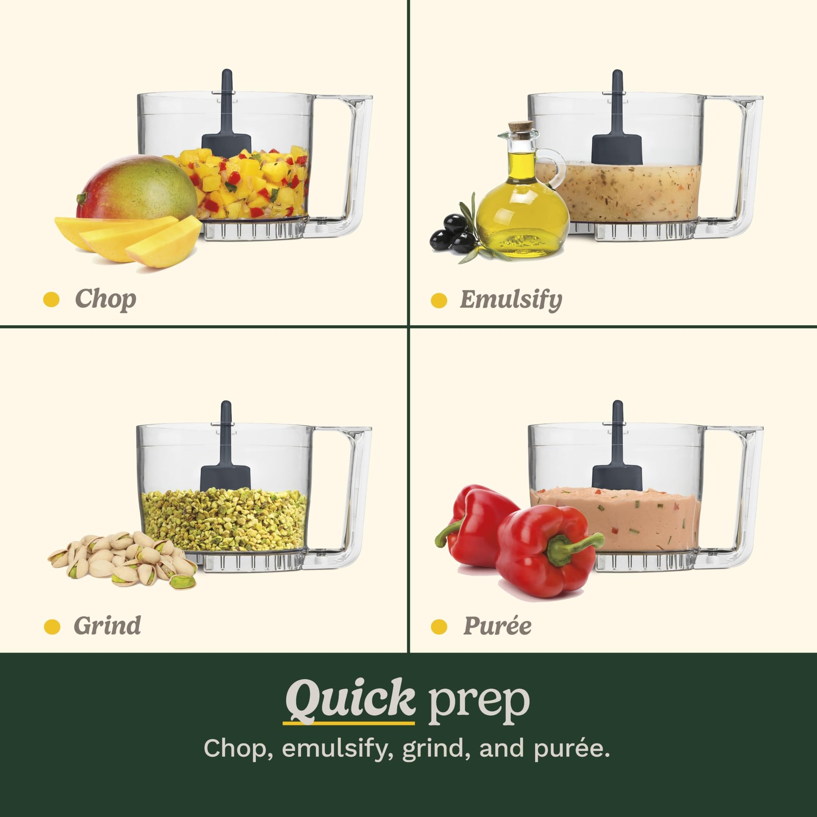 Cuisinart Mini Prep Plus Food Processor 24 Ounce Mini Food Processor to Chop