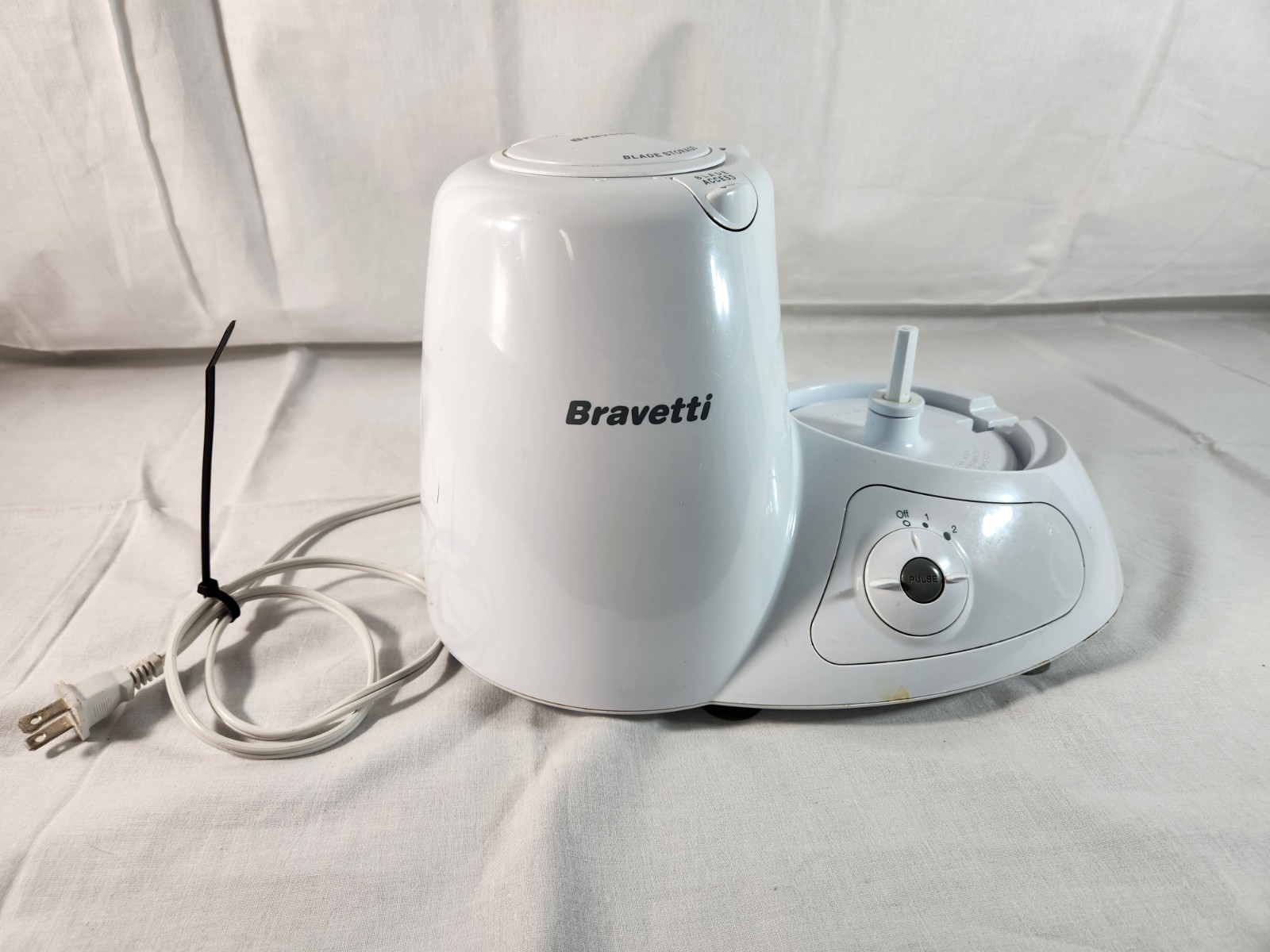 Bravetti Mixer Food Processor Model KP80B Base ONLY EUC READ Desc SEE VIDEO