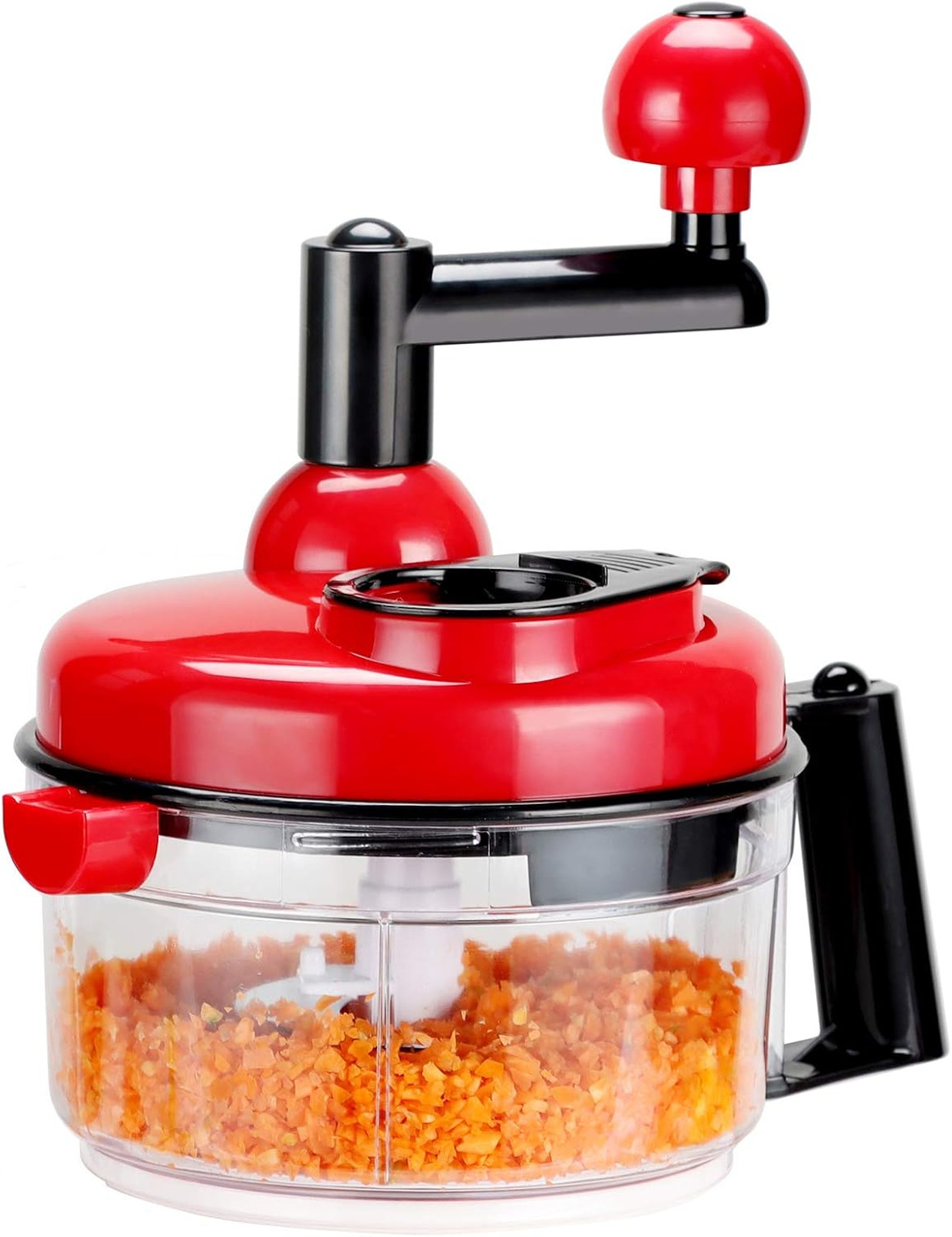 Manual Food Chopper with Egg Separator, Vegetable Dice, Meat Grinder