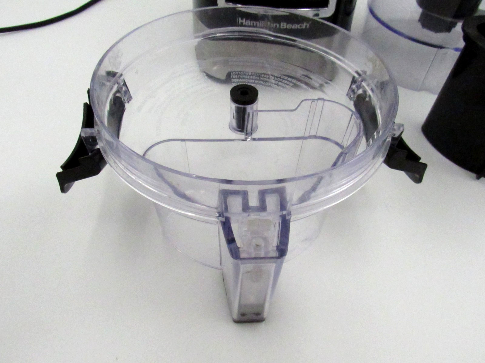 Hamilton Beach 70723 12 Cup Stack and Snap Food Processor Blender Slice Shred