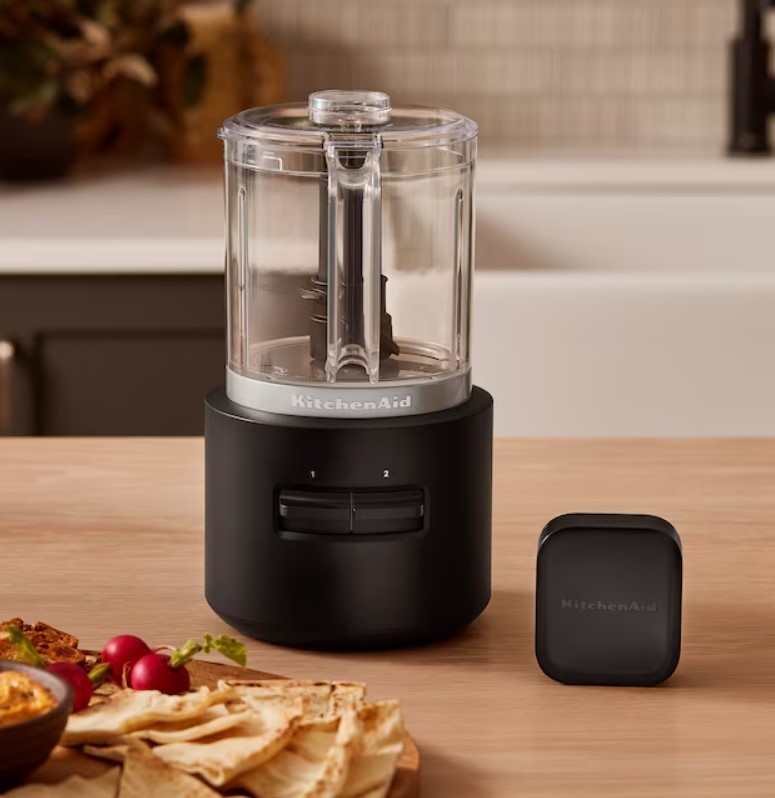 KitchenAid Go 5-Cup Plastic Mini Food Chopper ( Matte Black )