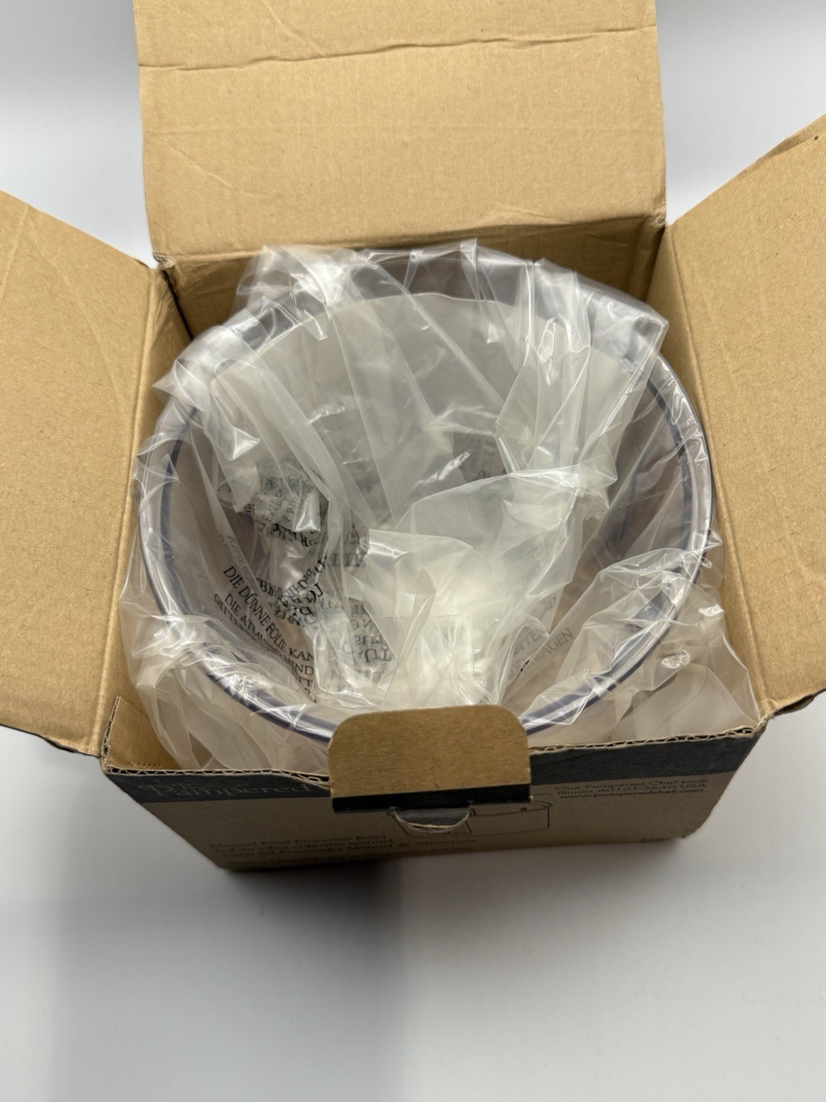The Pampered Chef Manual Food Processor Bowl #2589 Replacement Clear Bowl W/ Lid