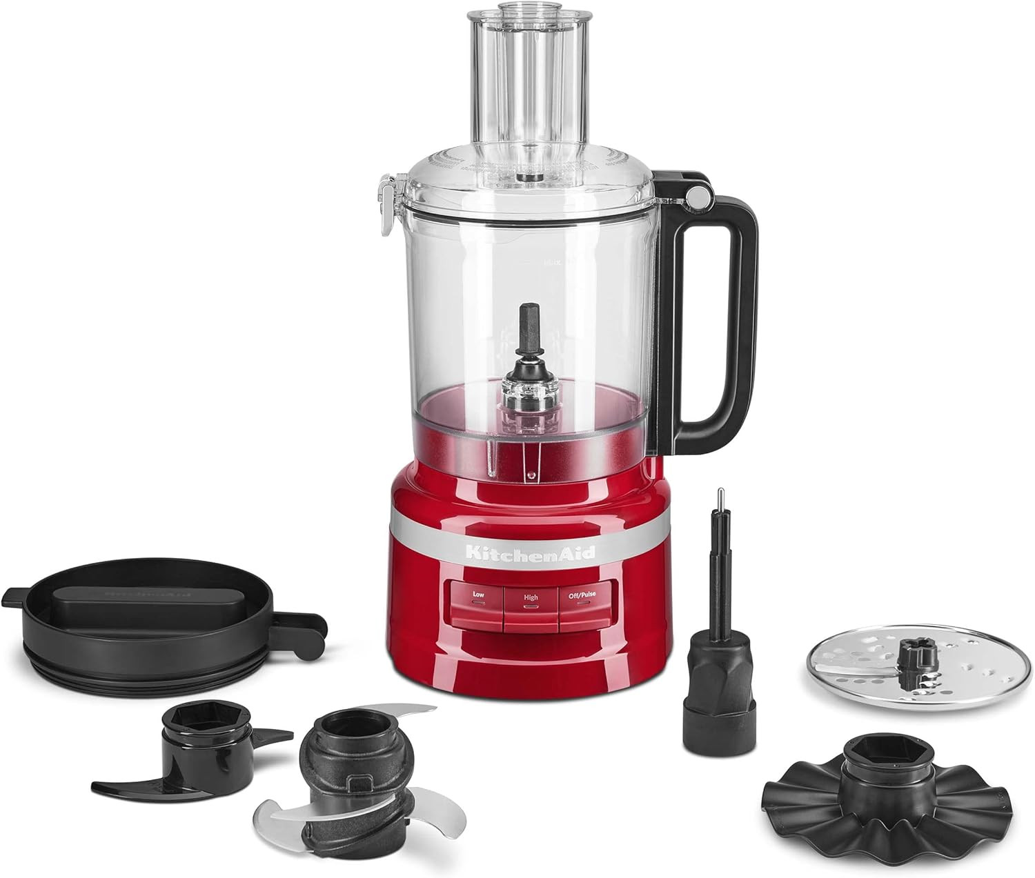 KitchenAid 9 Cup Food Processor Empire Red – KFP0921ER 2 Speed