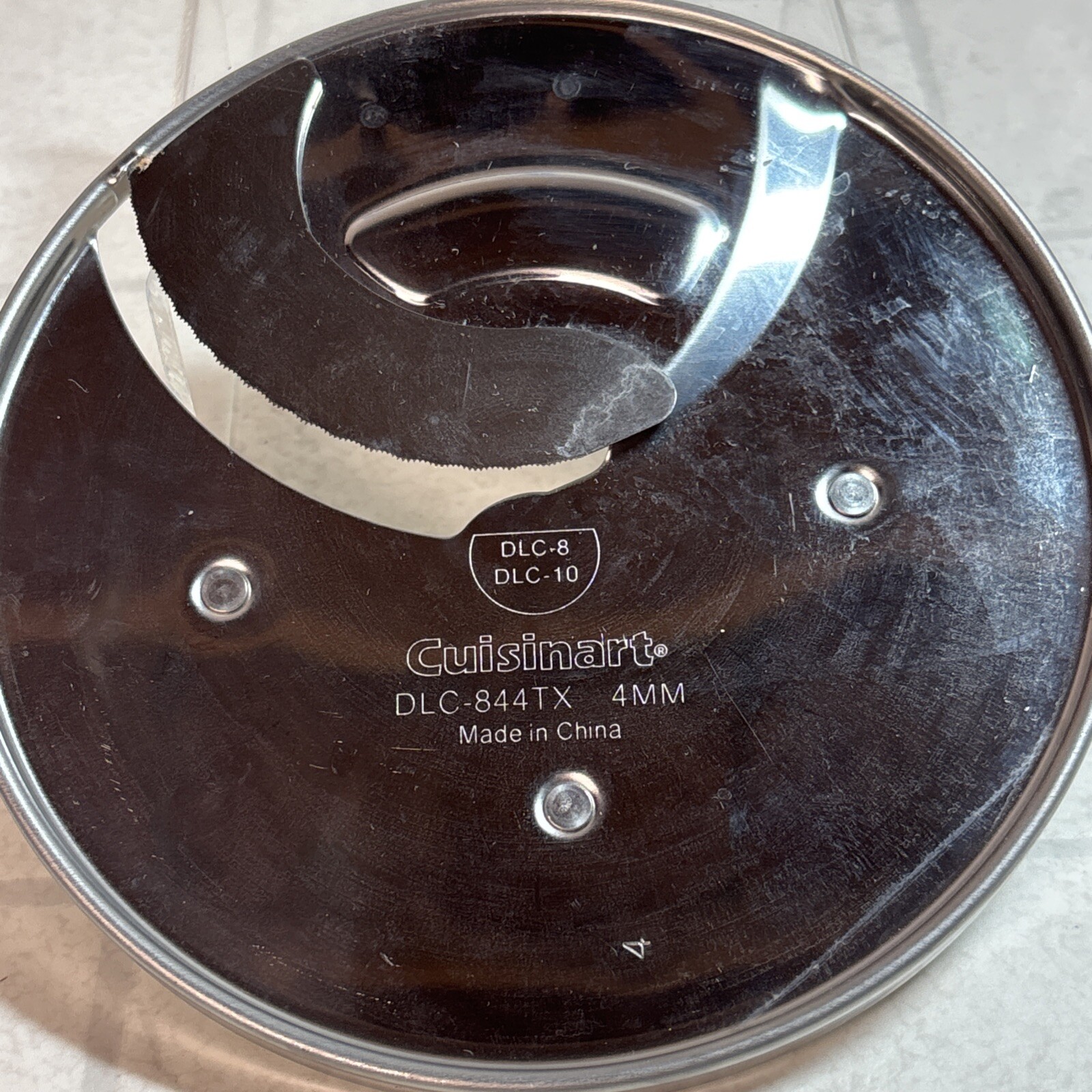 Slicing Blade Part DLC-844TX 4MM Cuisinart Food Processor DCL-8 & DCL-10