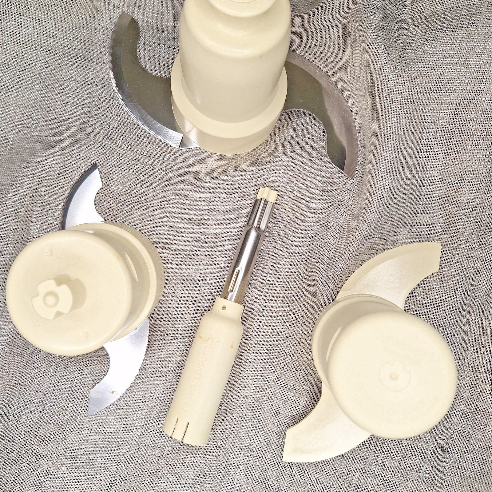 Cuisinart FP-16 FP-14 Elite Food Processor Blades Set Blade and Storage Case