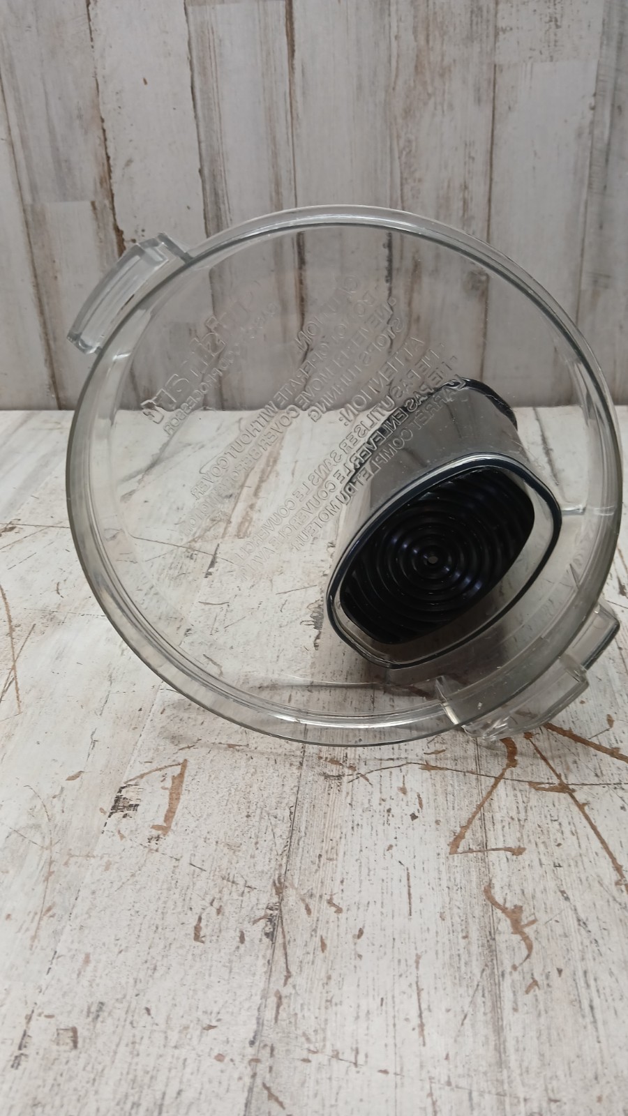 Cuisinart Basic Food Processor Replacement Lid Cover DLC-104 Only With Pusher