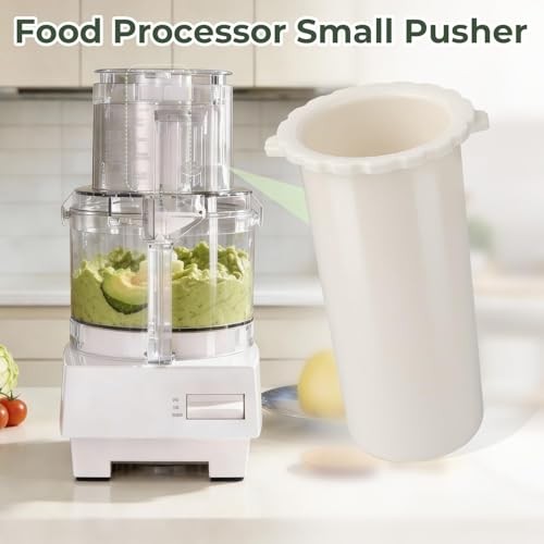 Food Processor Small Pusher Compatible With Cuisinart DLC-5 DLC-10C DLC-10S