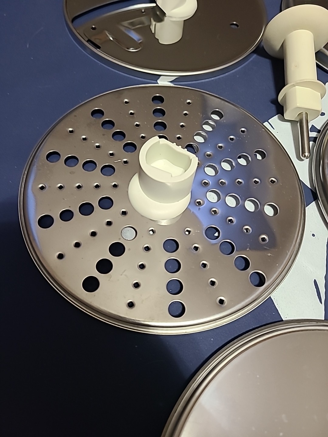 5 KitchenAid Blade Discs For Food Processor 9 or 12 Cup Plus The Stem