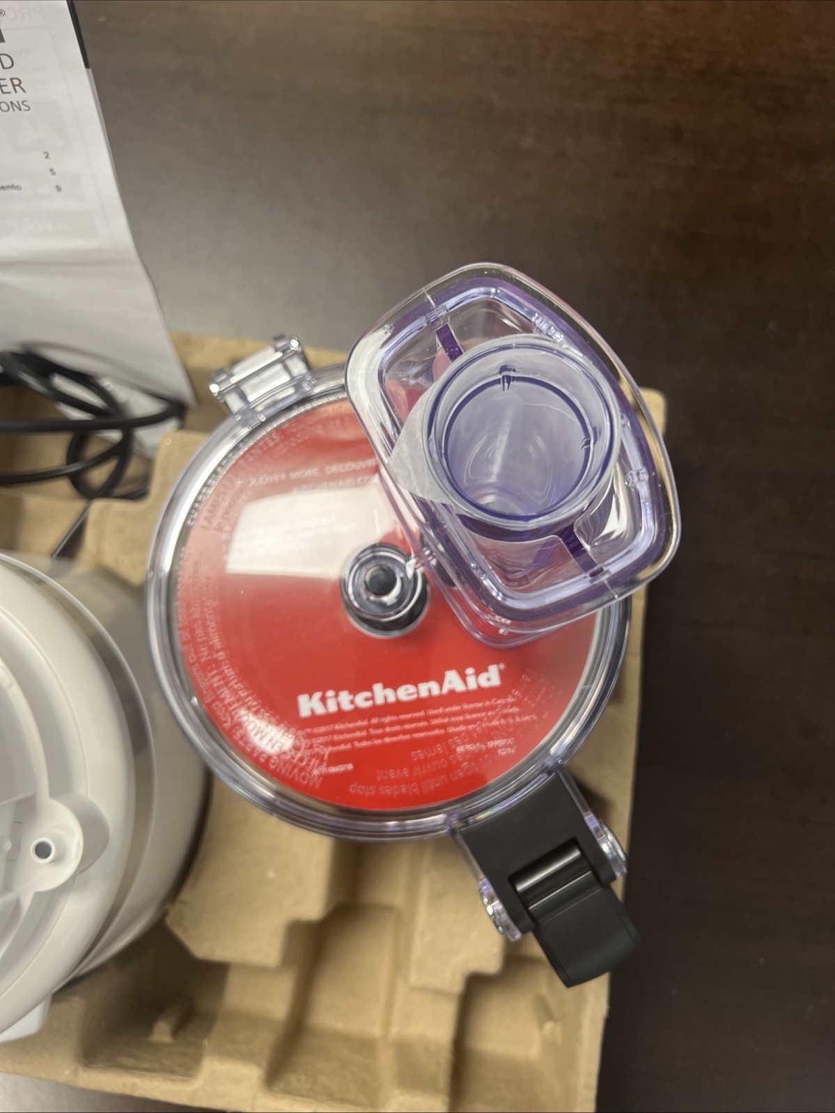 KitchenAid 7 Cup W/Extra Bowl And Lid (KFP0718QWH) WHITE