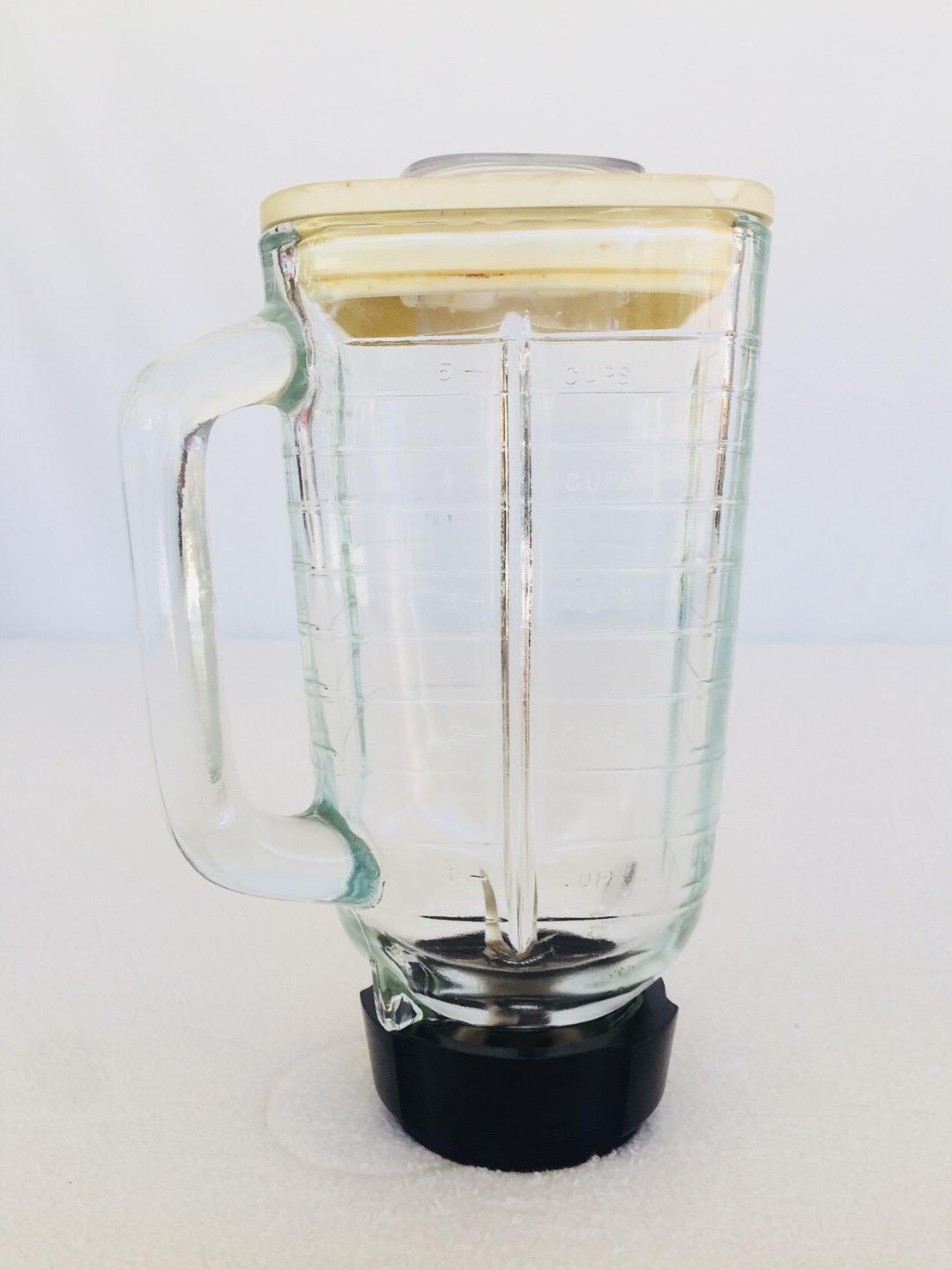 Oster Kitchen Center 5 Cup Glass Blender Jar with Lid – Replacement Part