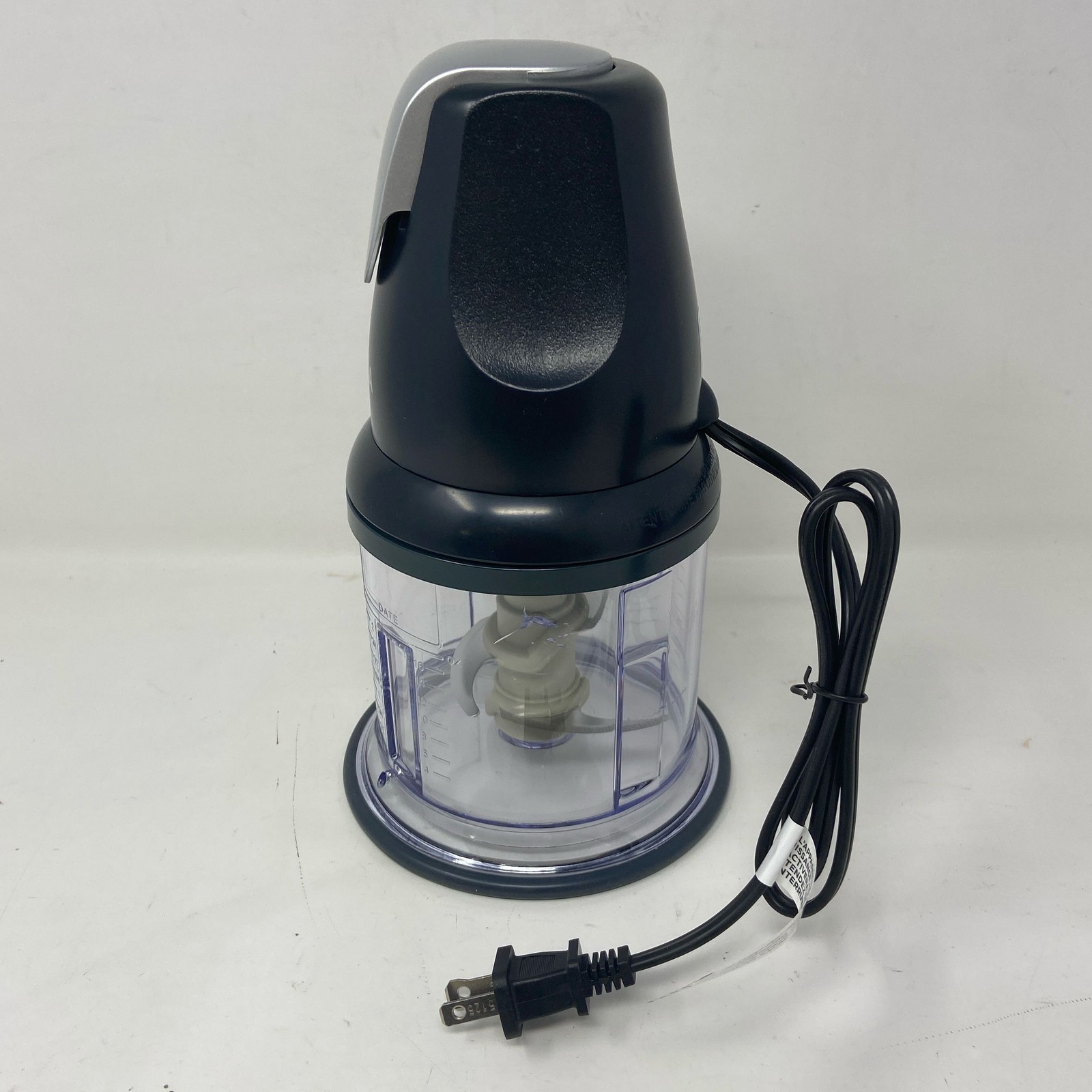 Ninja Express Chop 200W Mini Chopper, Gray, 16oz/2-Cup (NJ110GR)