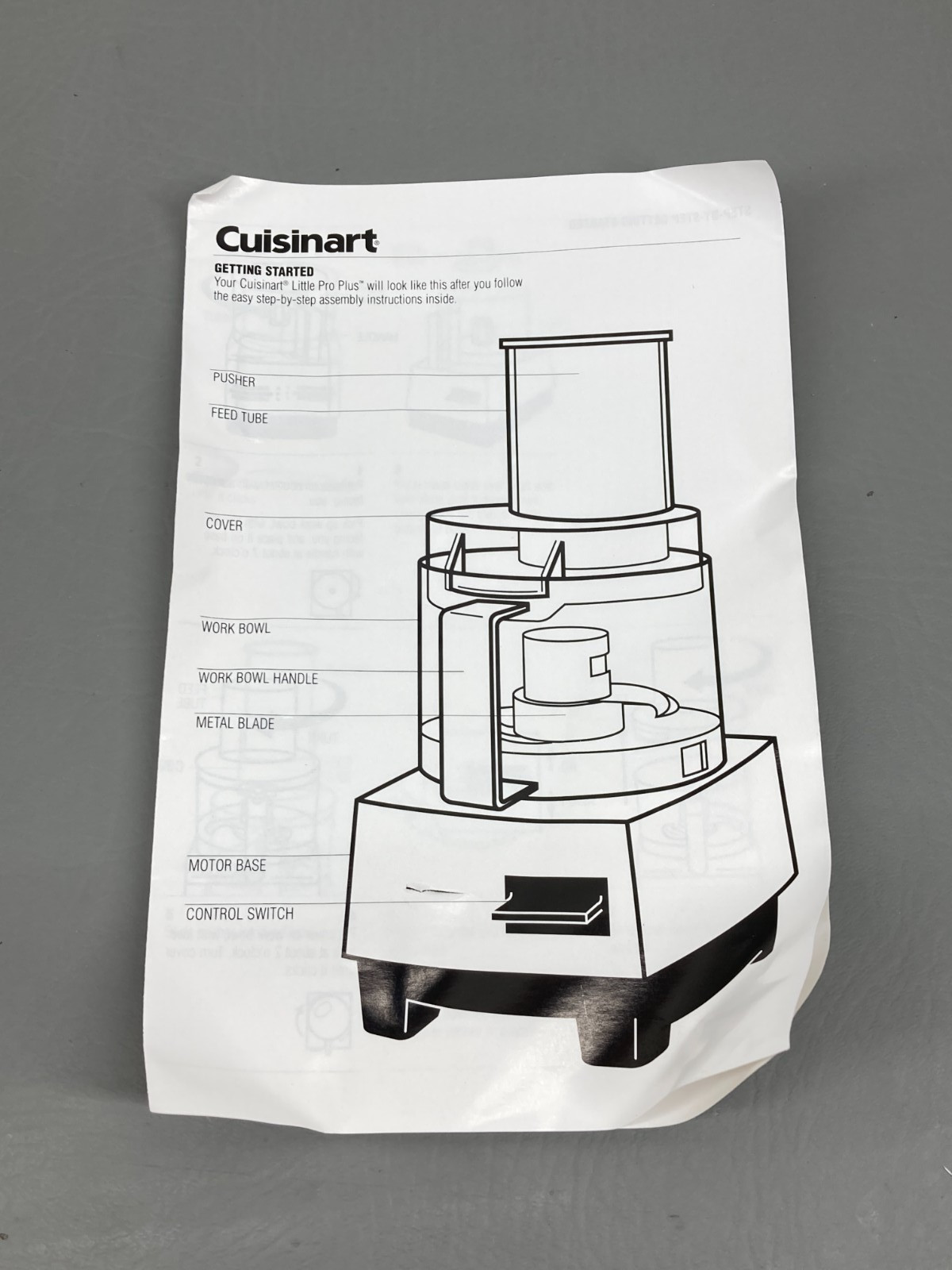 Cuisinart Little Pro Plus Food Processor Replacement Part Motor Base Tested